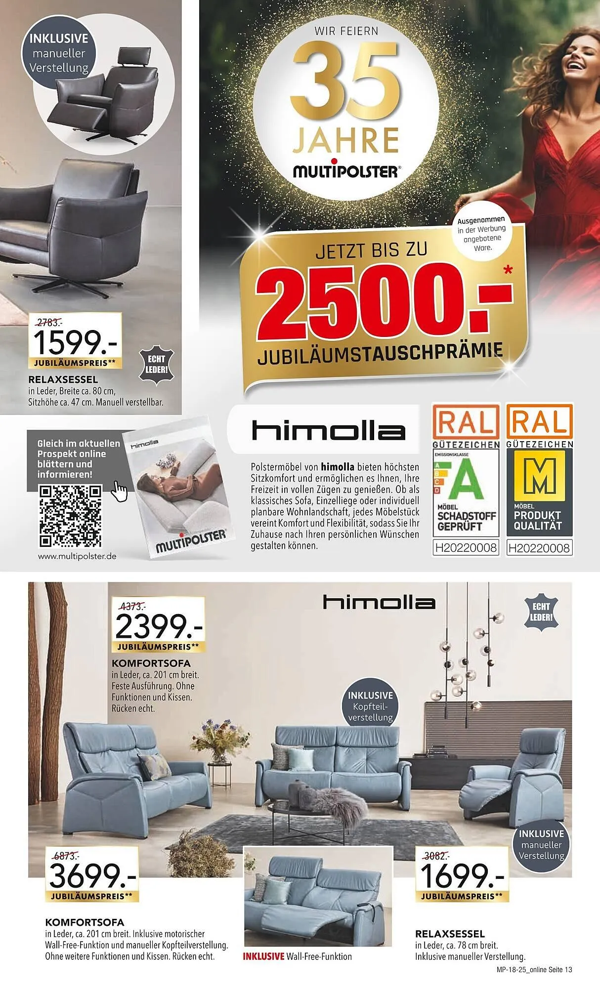 Multipolster Prospekt von 2. Mai bis 31. Mai 2025 - Prospekt seite 13