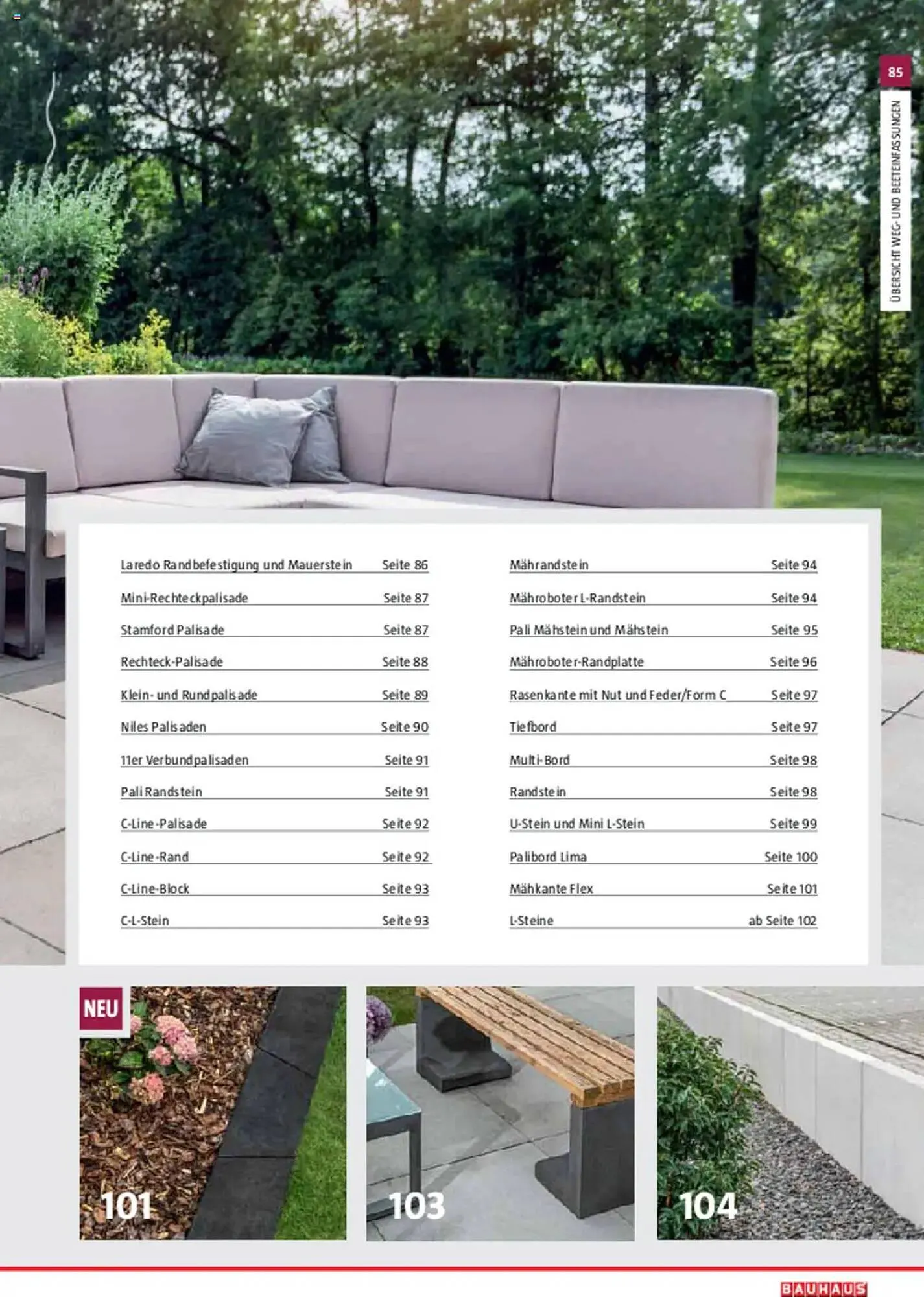 Bauhaus Prospekt von 10. März bis 30. Juni 2025 - Prospekt seite 85