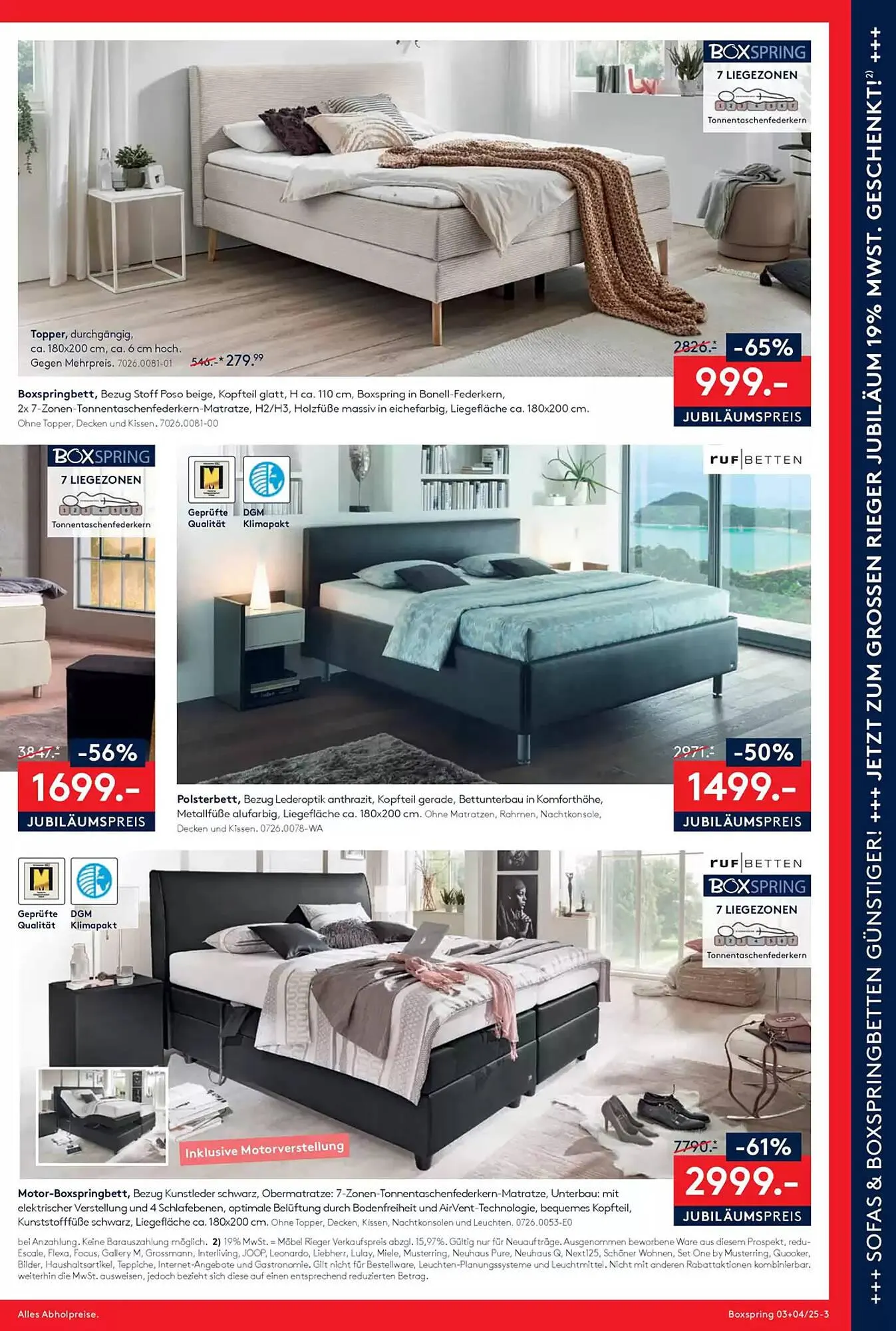 Möbel Rieger Prospekt von 16. Januar bis 23. Januar 2025 - Prospekt seite 23