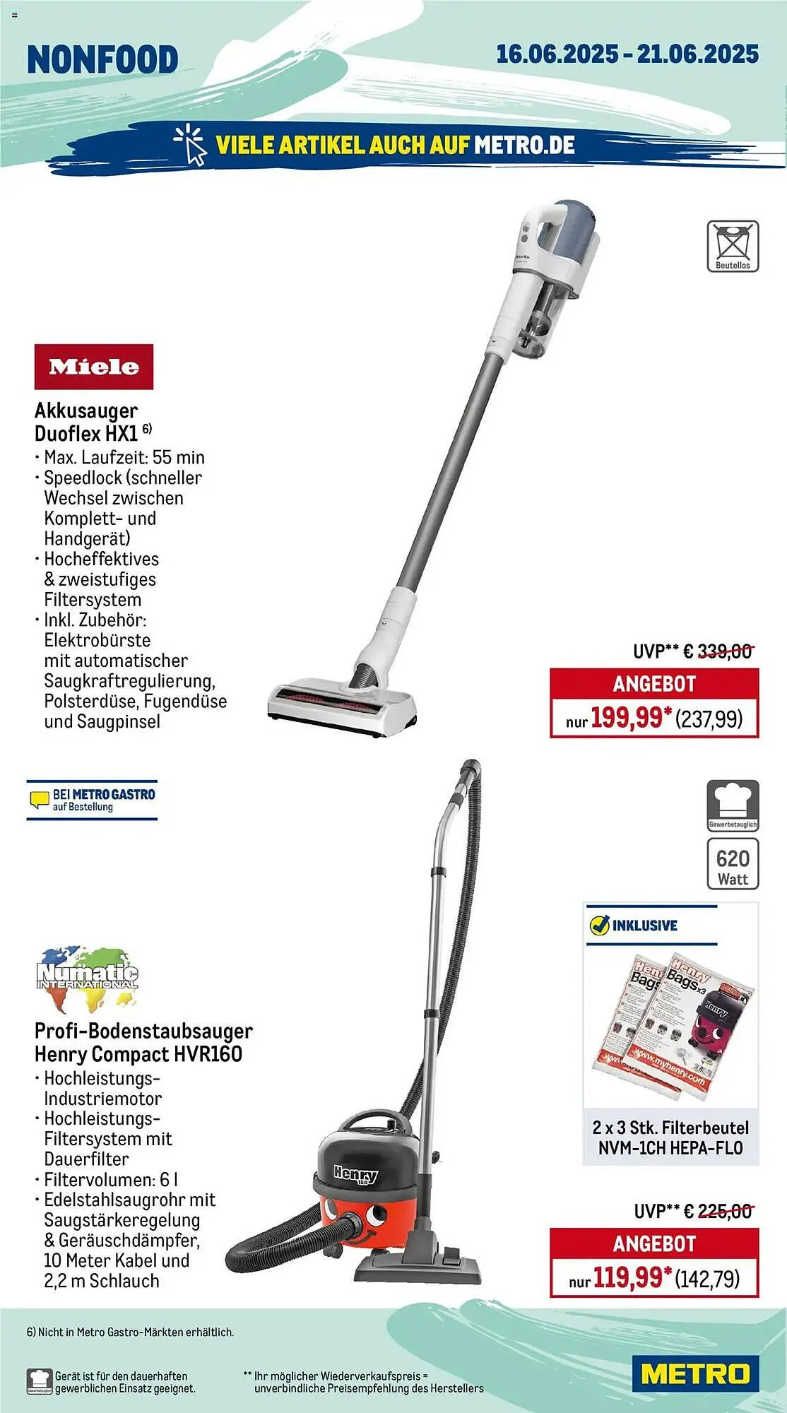 METRO Prospekt von 16. Juni bis 21. Juni 2025 - Prospekt seite 16