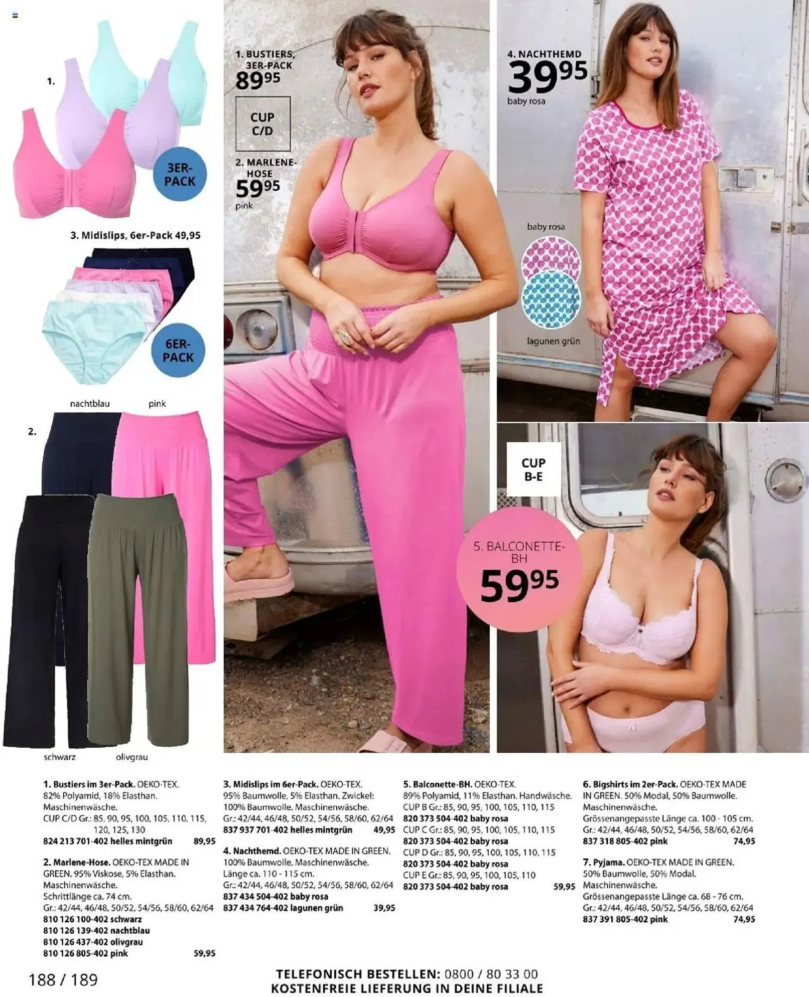 Ulla Popken Prospekt von 1. April bis 30. April 2025 - Prospekt seite 188