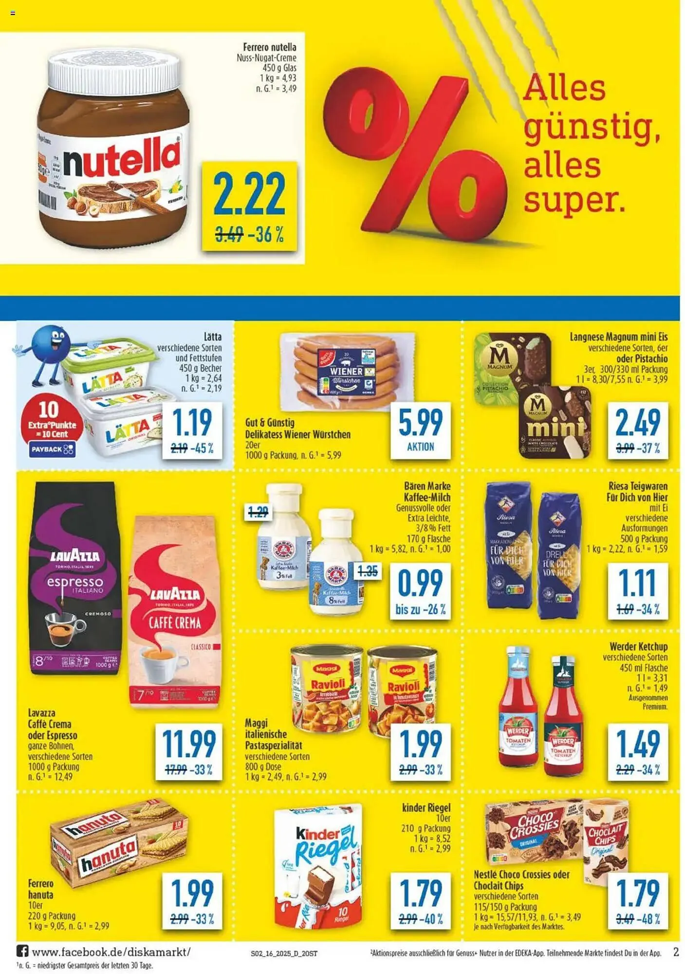 diska Prospekt von 14. April bis 19. April 2025 - Prospekt seite 2