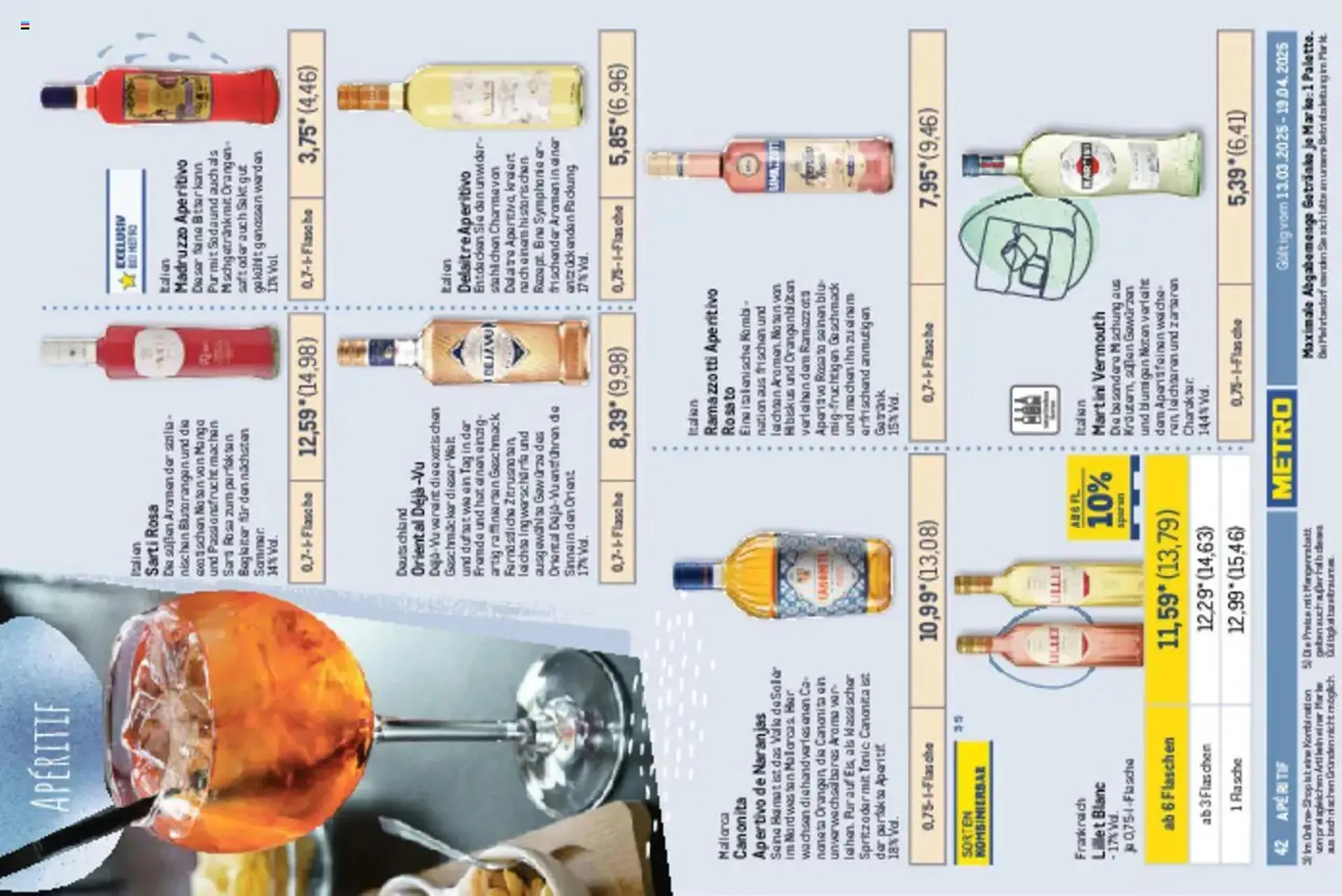 METRO Prospekt von 13. März bis 19. April 2025 - Prospekt seite 42
