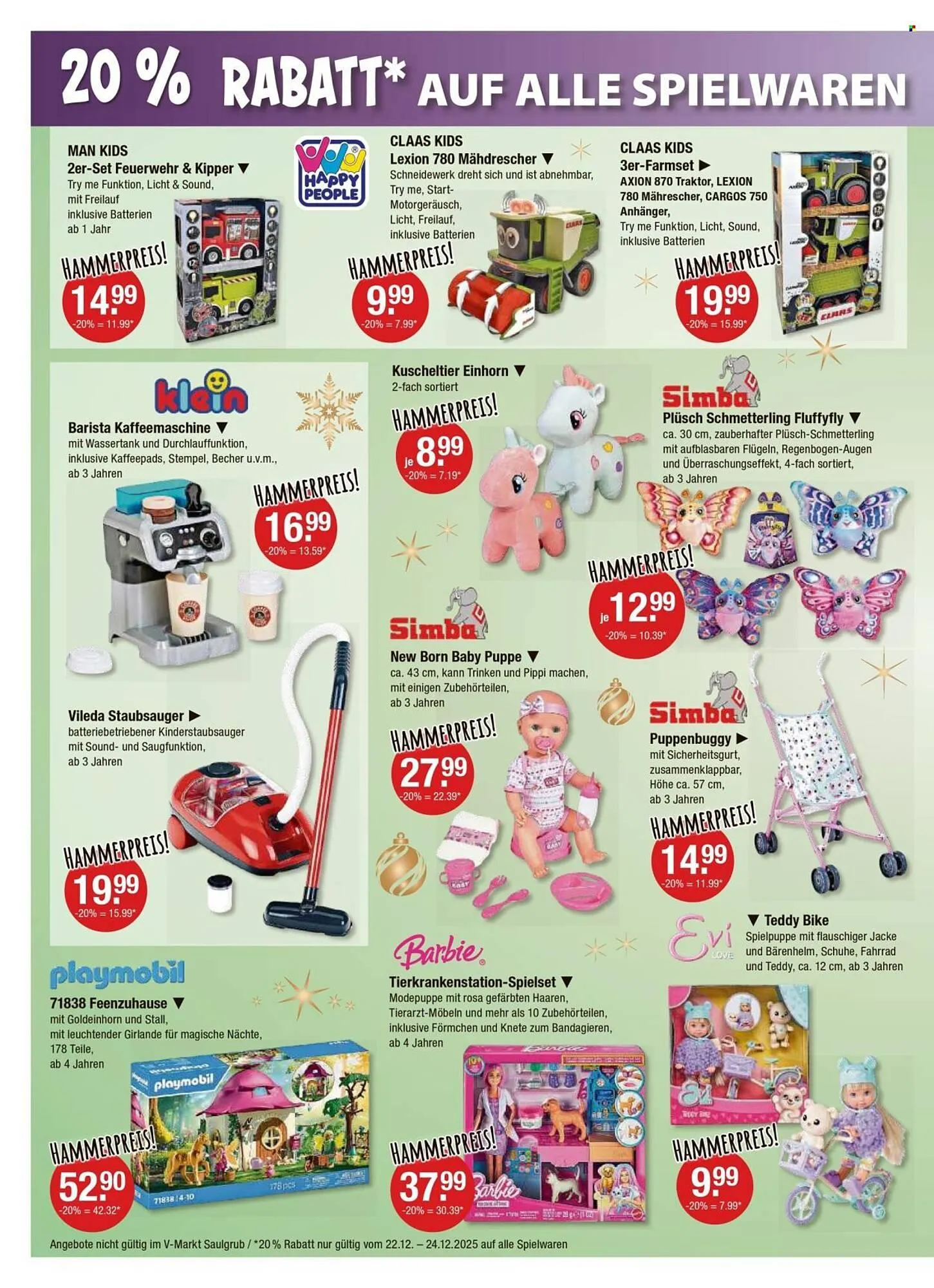 V Markt Prospekt von 18. Dezember bis 24. Dezember 2025 - Prospekt seite 12