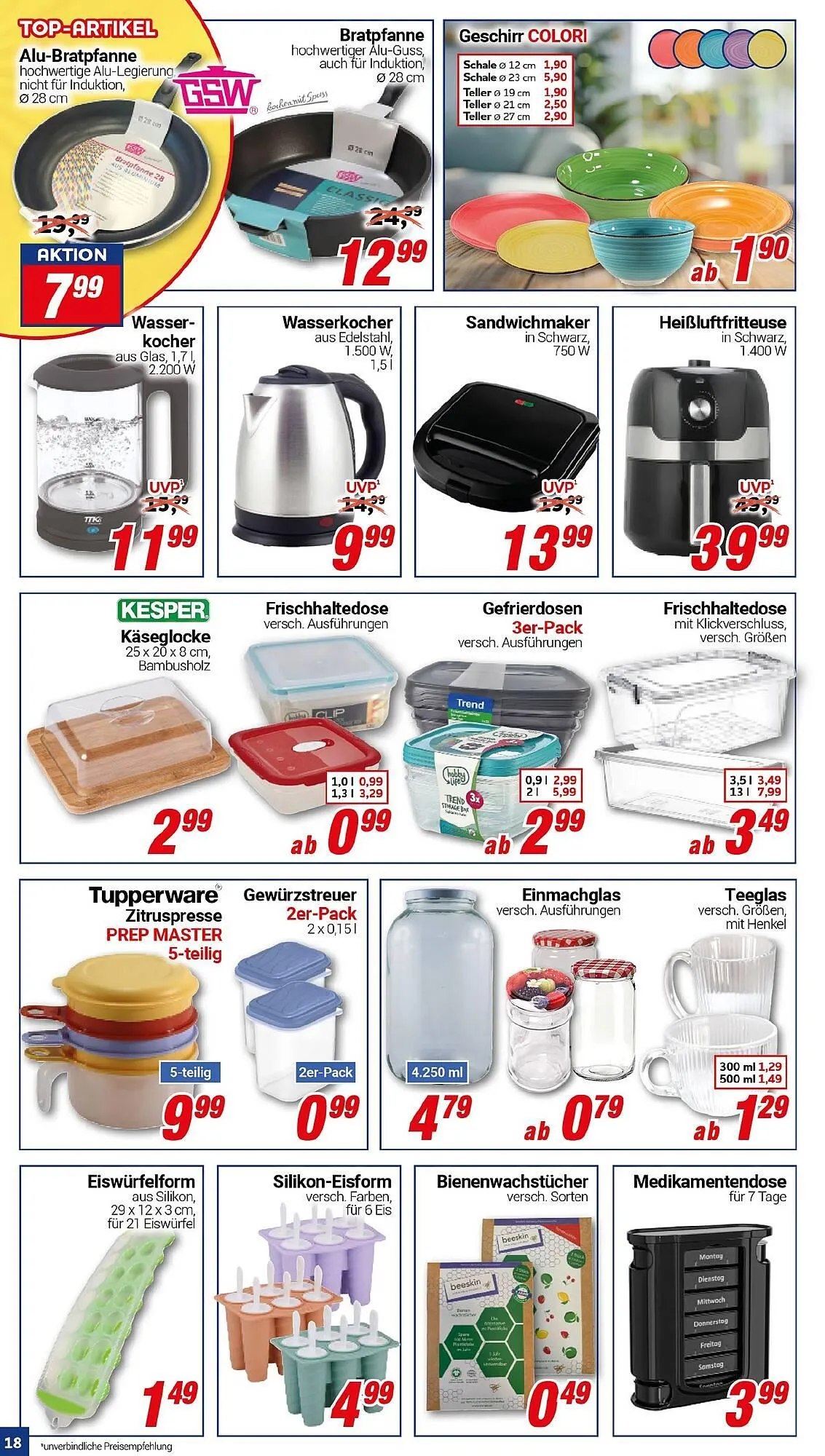 CENTERSHOP Prospekt von 23. März bis 28. März 2026 - Prospekt seite 18