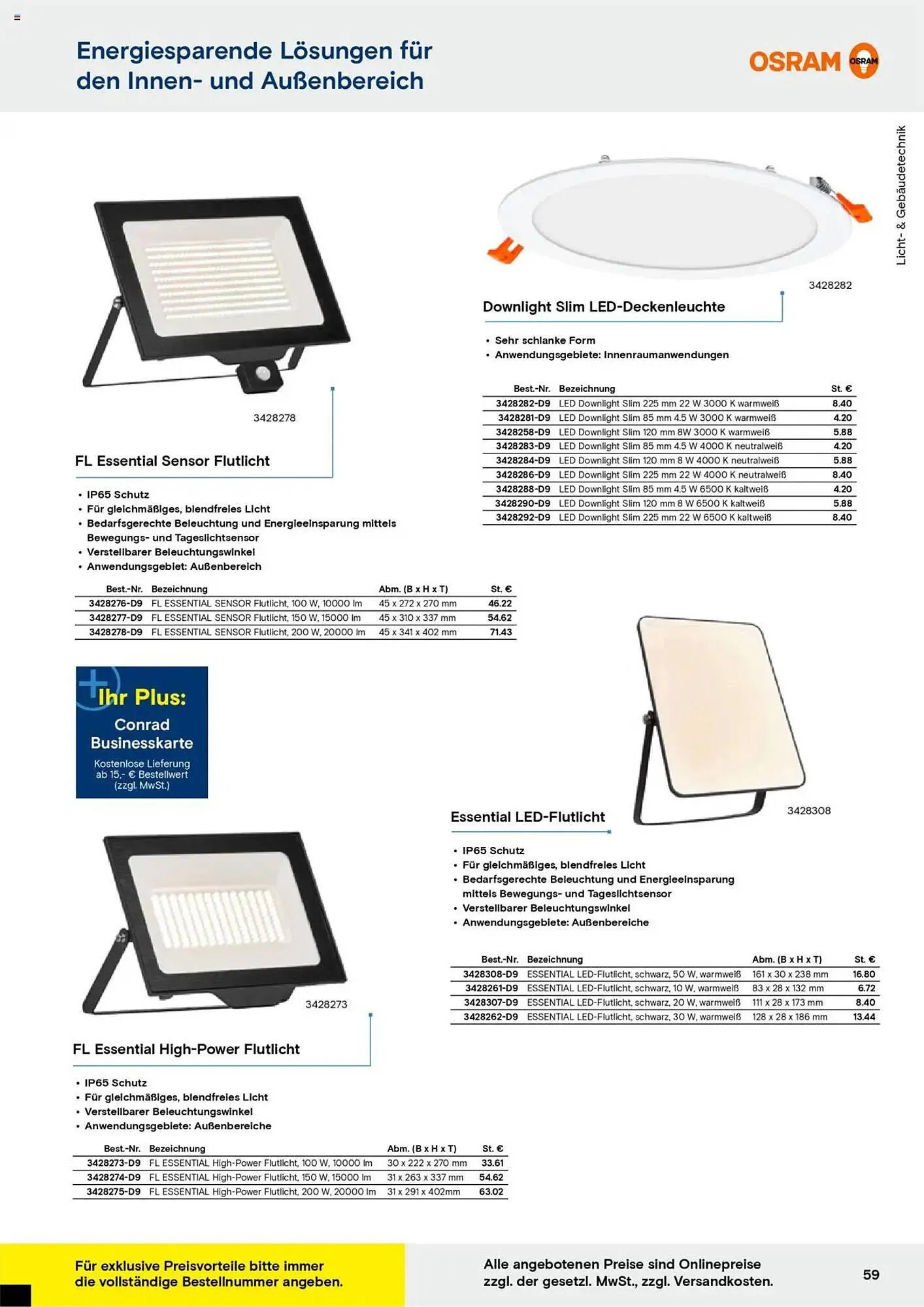 Conrad Prospekt von 25. August bis 12. Oktober 2025 - Prospekt seite 61