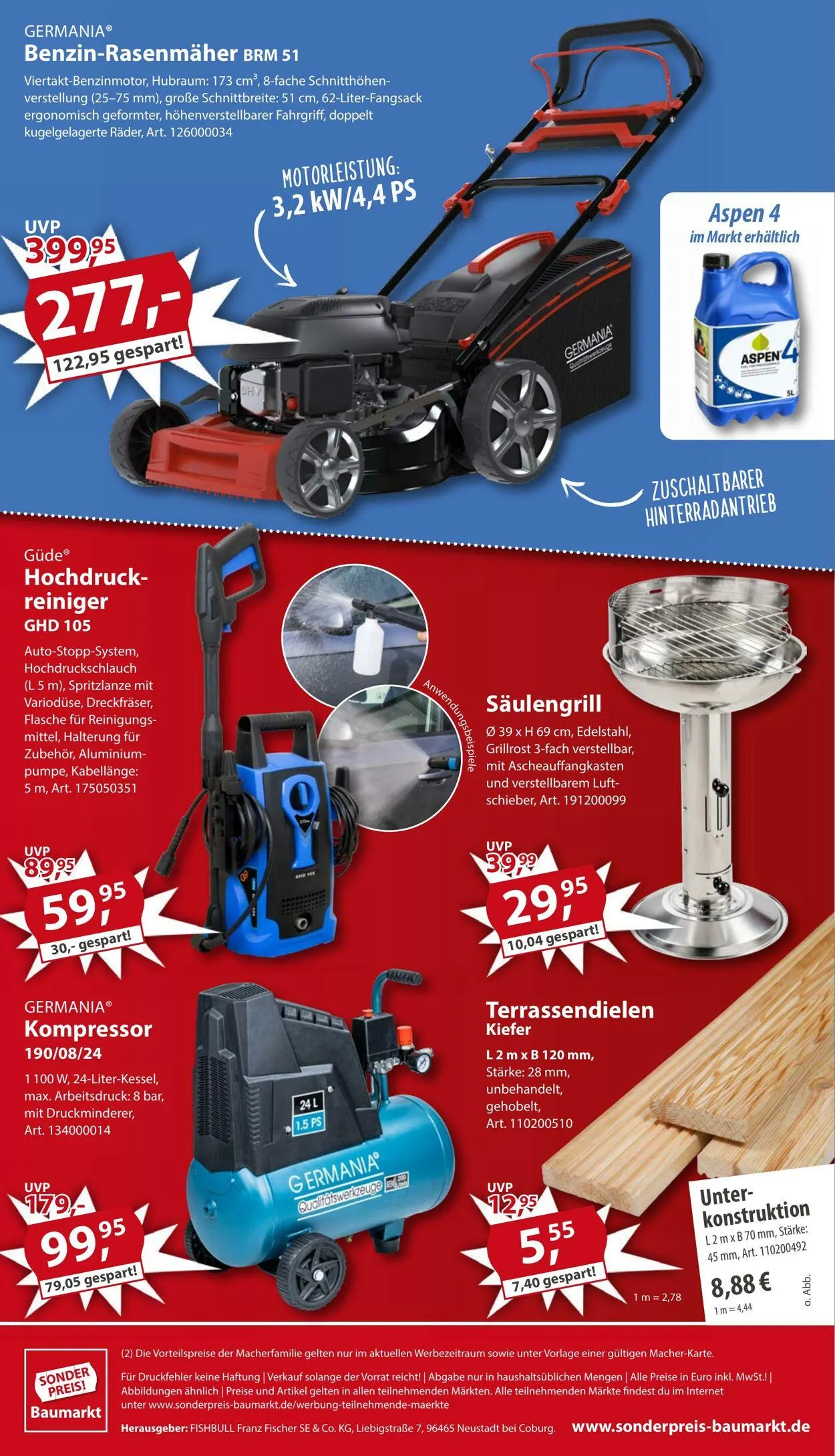 Sonderpreis Baumarkt Aktueller Prospekt von 10. März bis 17. März 2025 - Prospekt seite 20