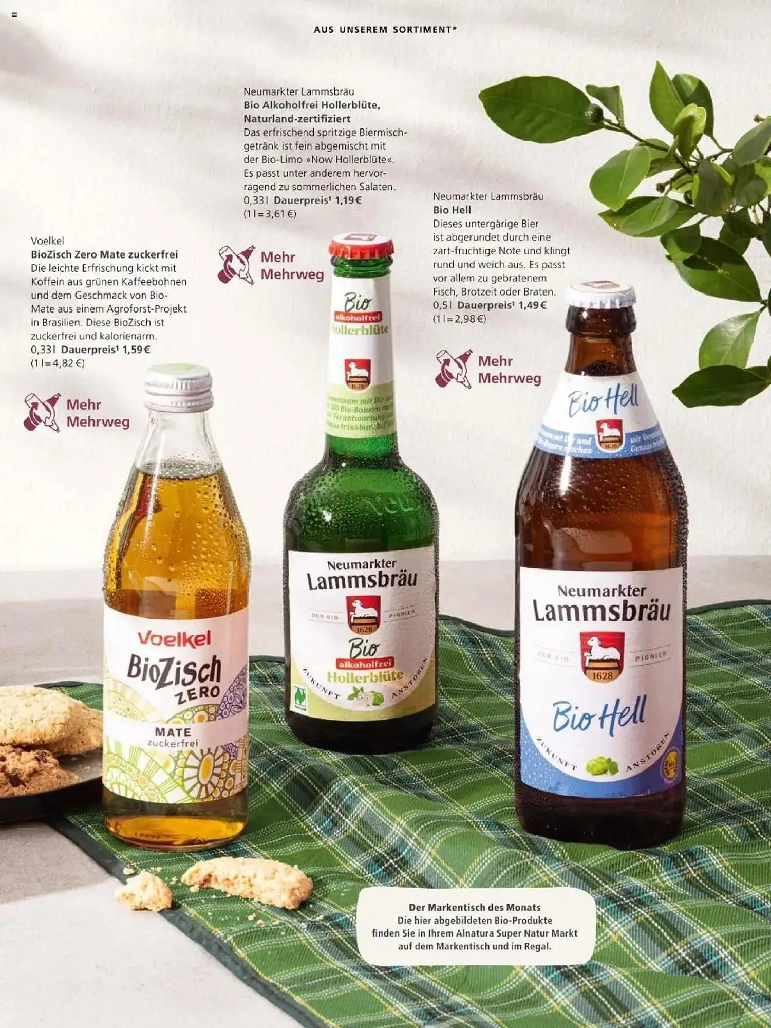 Alnatura Prospekt von 1. Juni bis 30. Juni 2025 - Prospekt seite 33