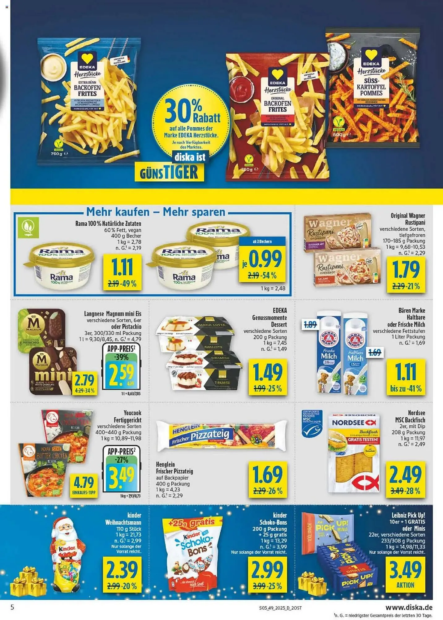 Diska Prospekt von 1. Dezember bis 6. Dezember 2025 - Prospekt seite 5