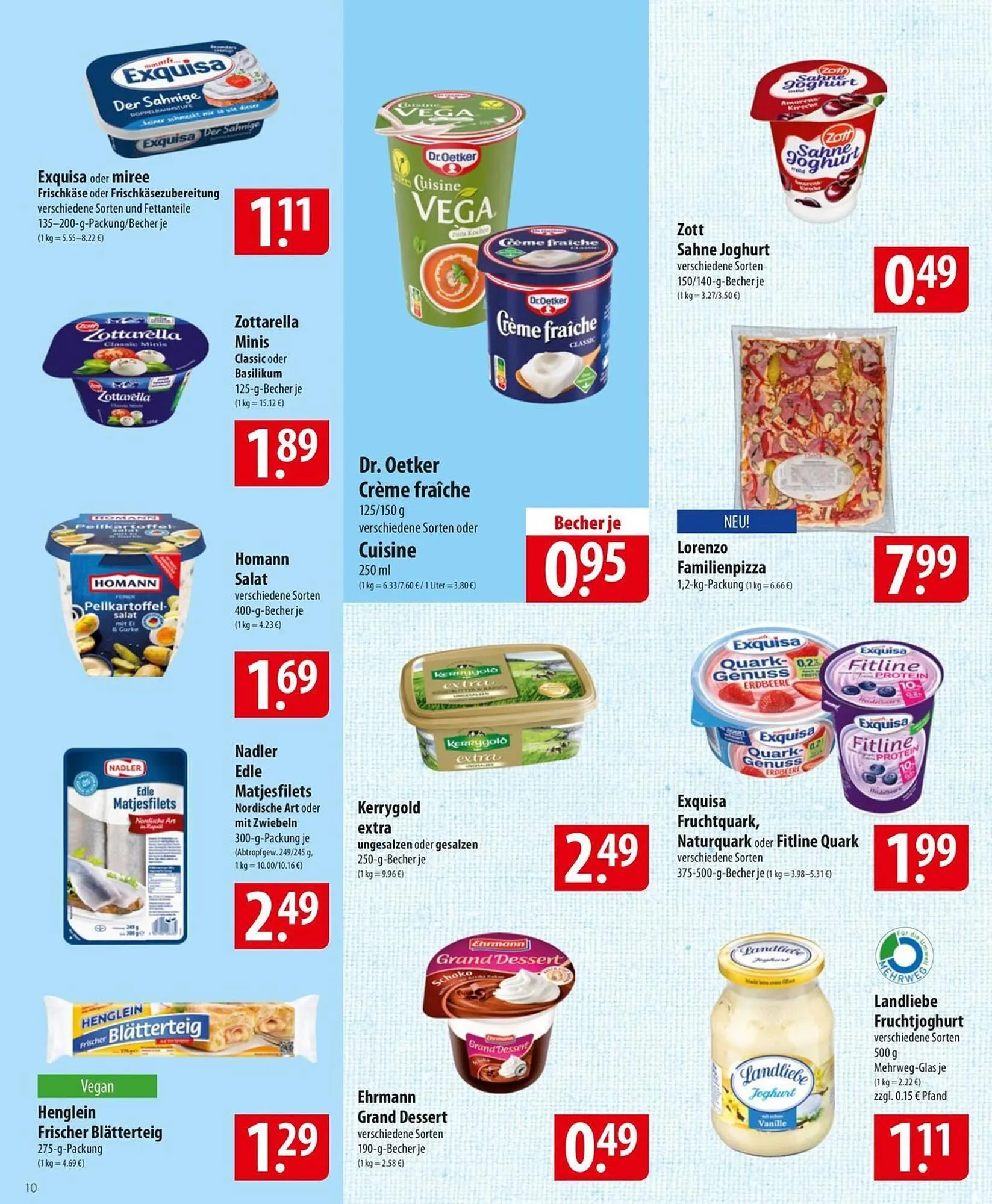 Famila Nord Ost Prospekt von 19. Mai bis 24. Mai 2025 - Prospekt seite 10