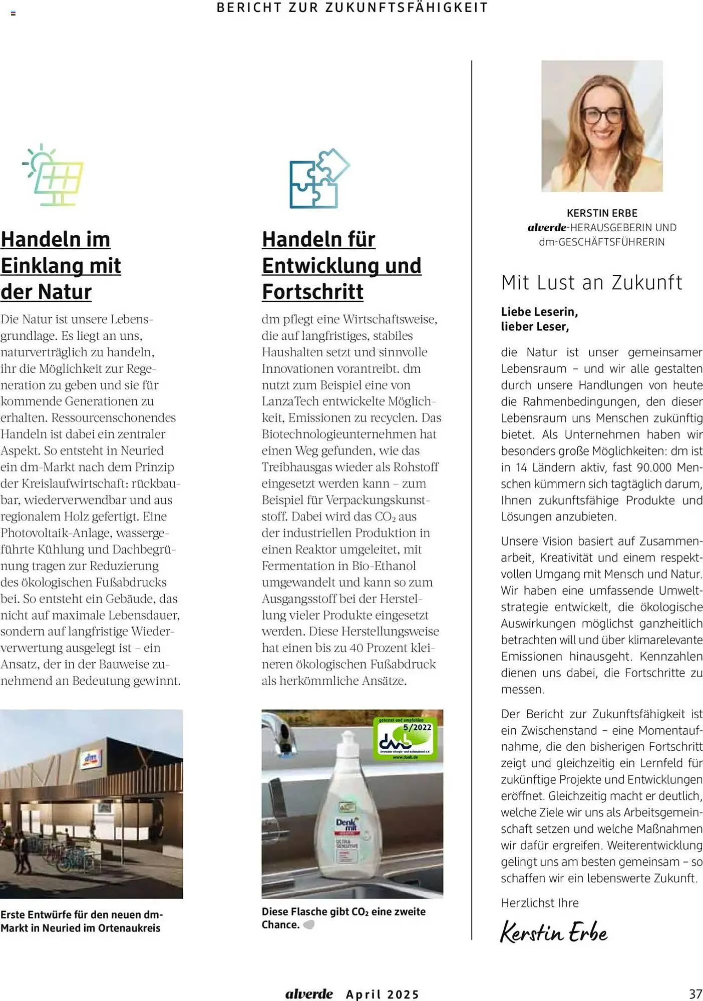 dm drogerie Prospekt von 1. April bis 30. April 2025 - Prospekt seite 37