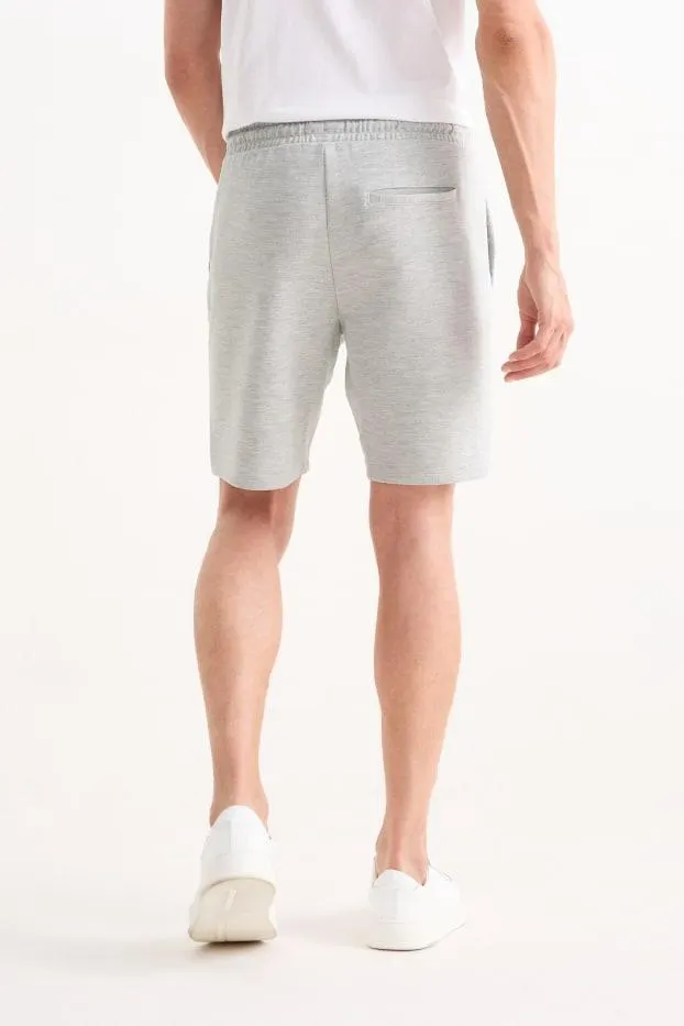 Sweat shorts - textured