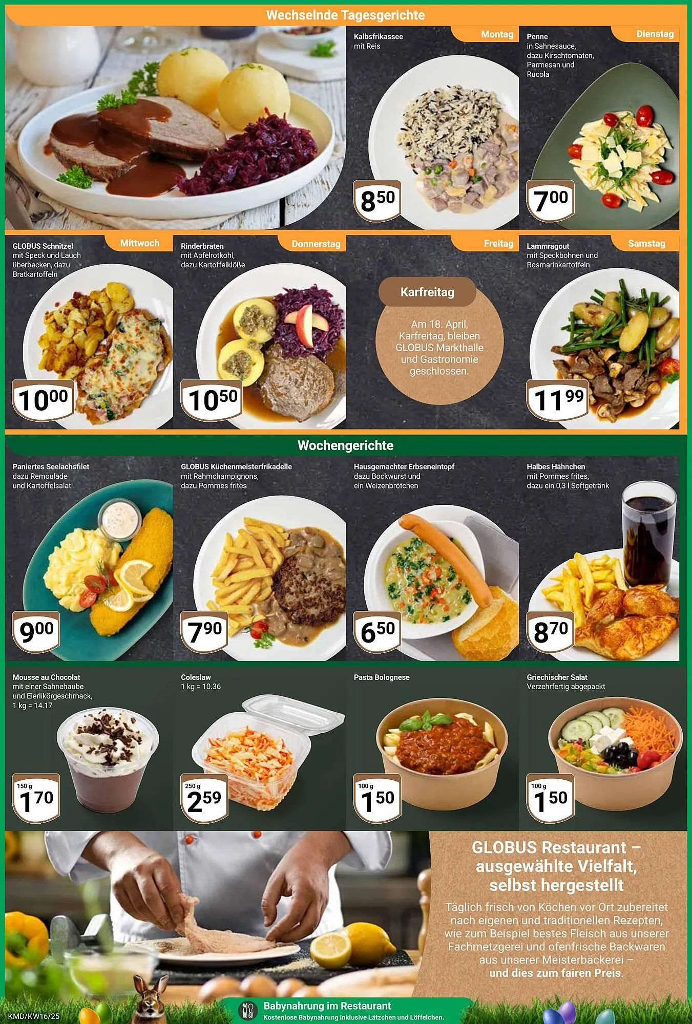 Globus Prospekt von 14. April bis 19. April 2025 - Prospekt seite 6