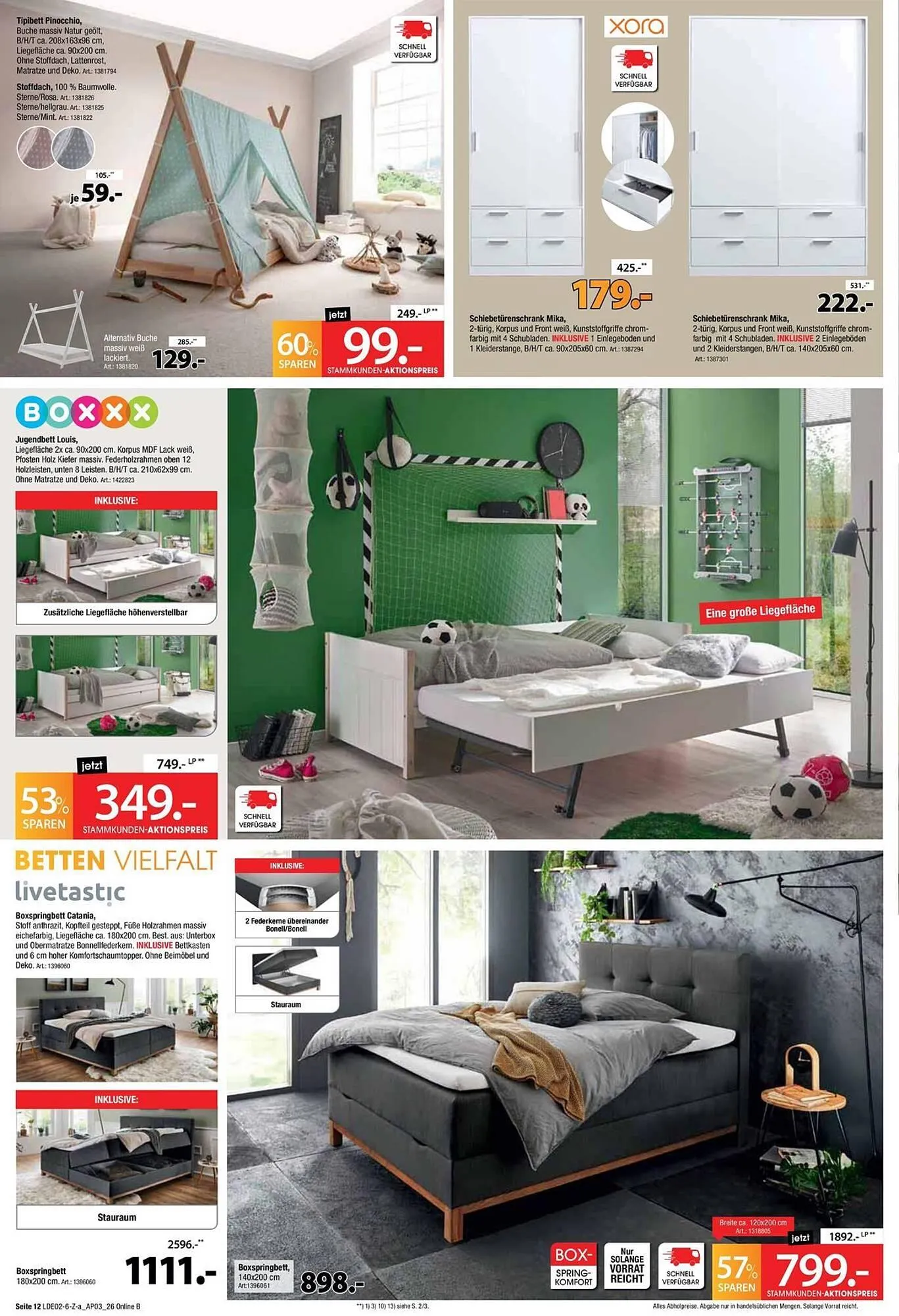 Zurbrüggen Prospekt von 7. März bis 31. März 2026 - Prospekt seite 12