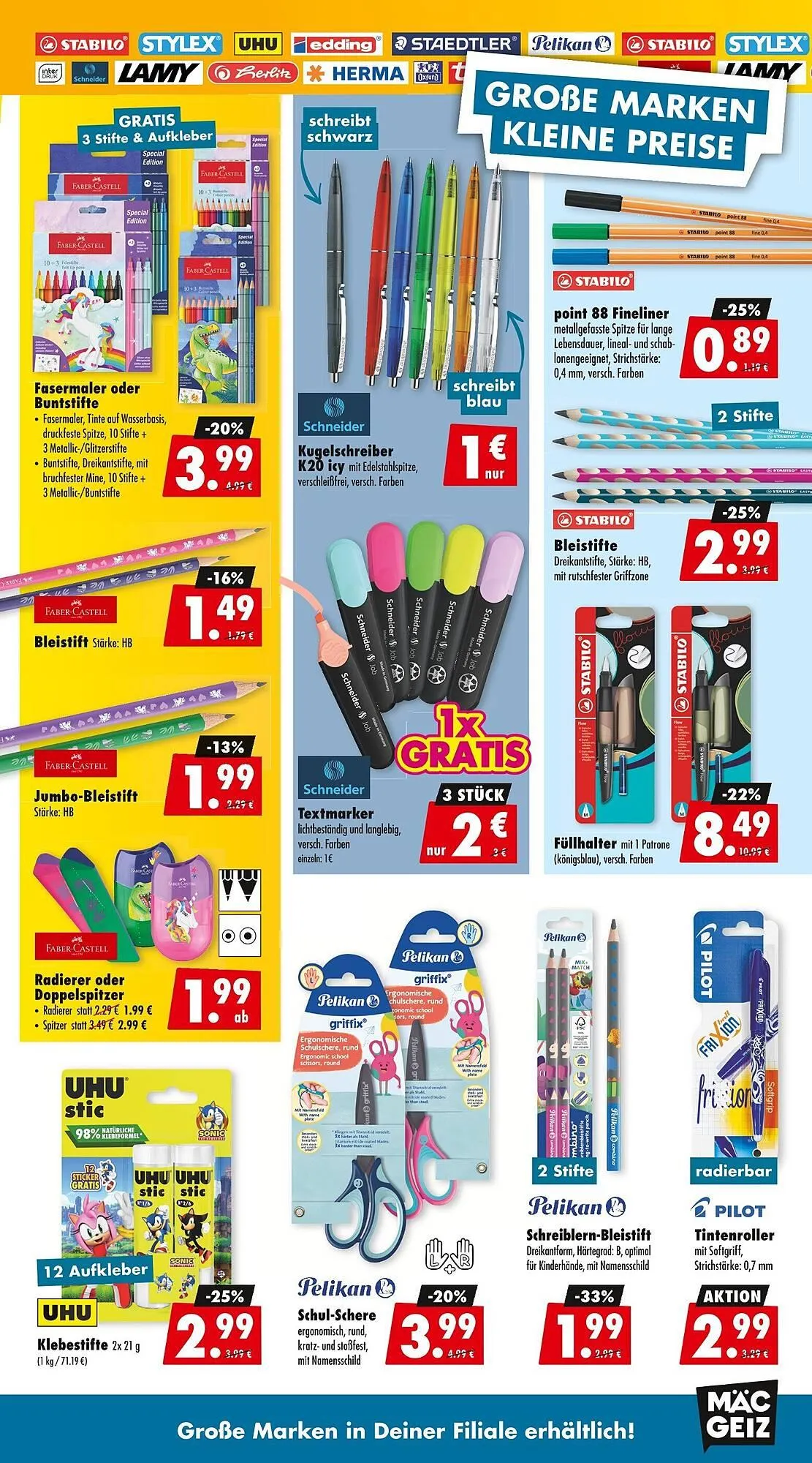 Mäc Geiz Prospekt von 21. Juli bis 27. Juli 2025 - Prospekt seite 9