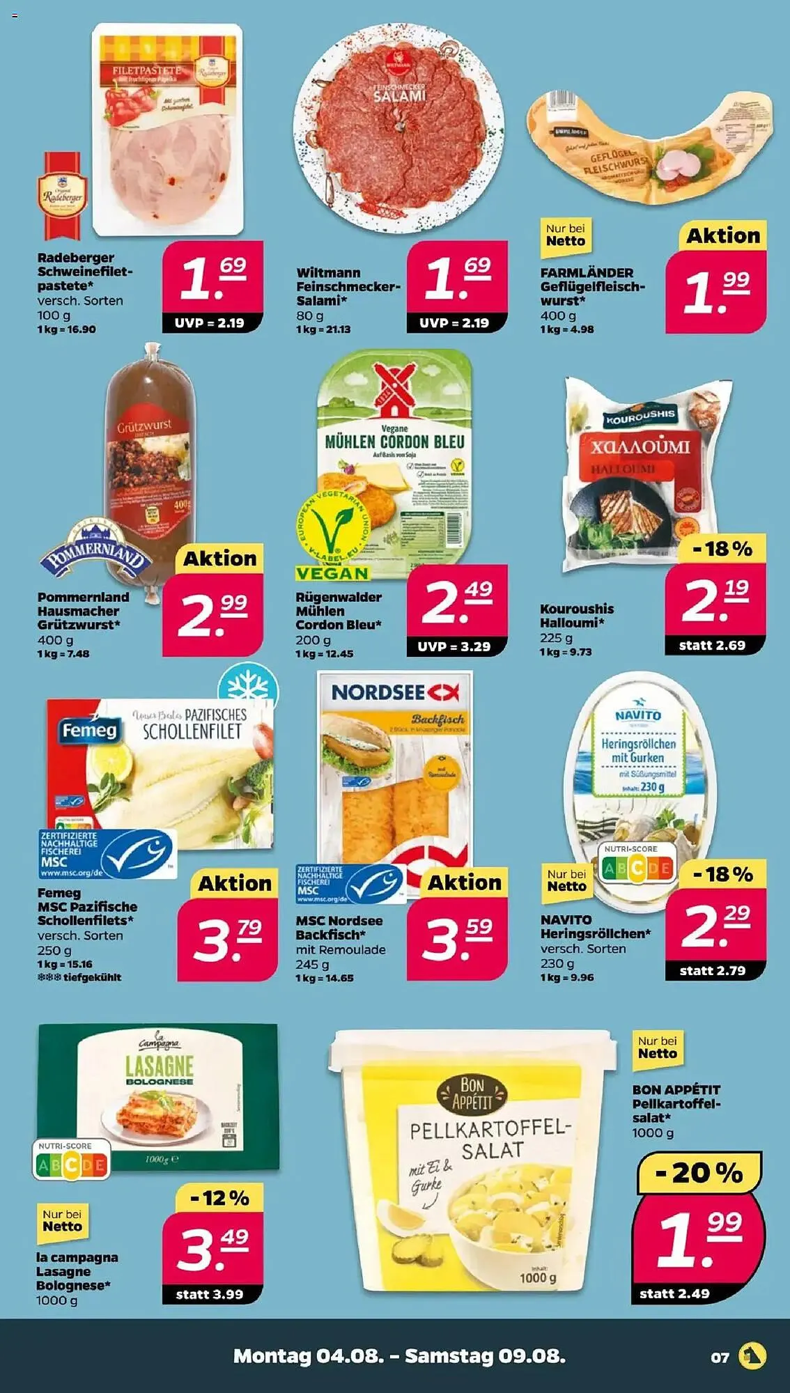NETTO Prospekt von 4. August bis 9. August 2025 - Prospekt seite 7