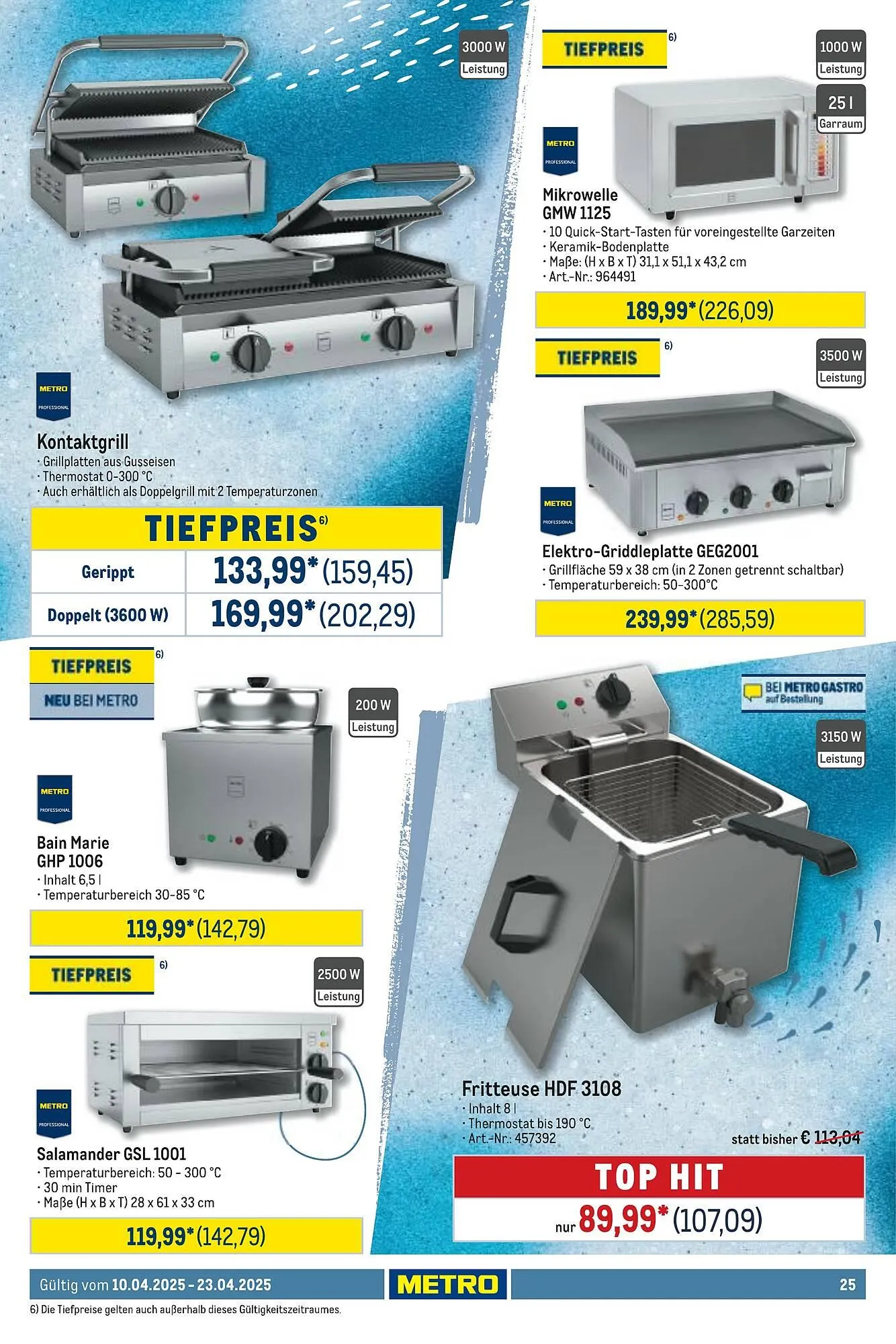 METRO Prospekt von 10. April bis 23. April 2025 - Prospekt seite 25