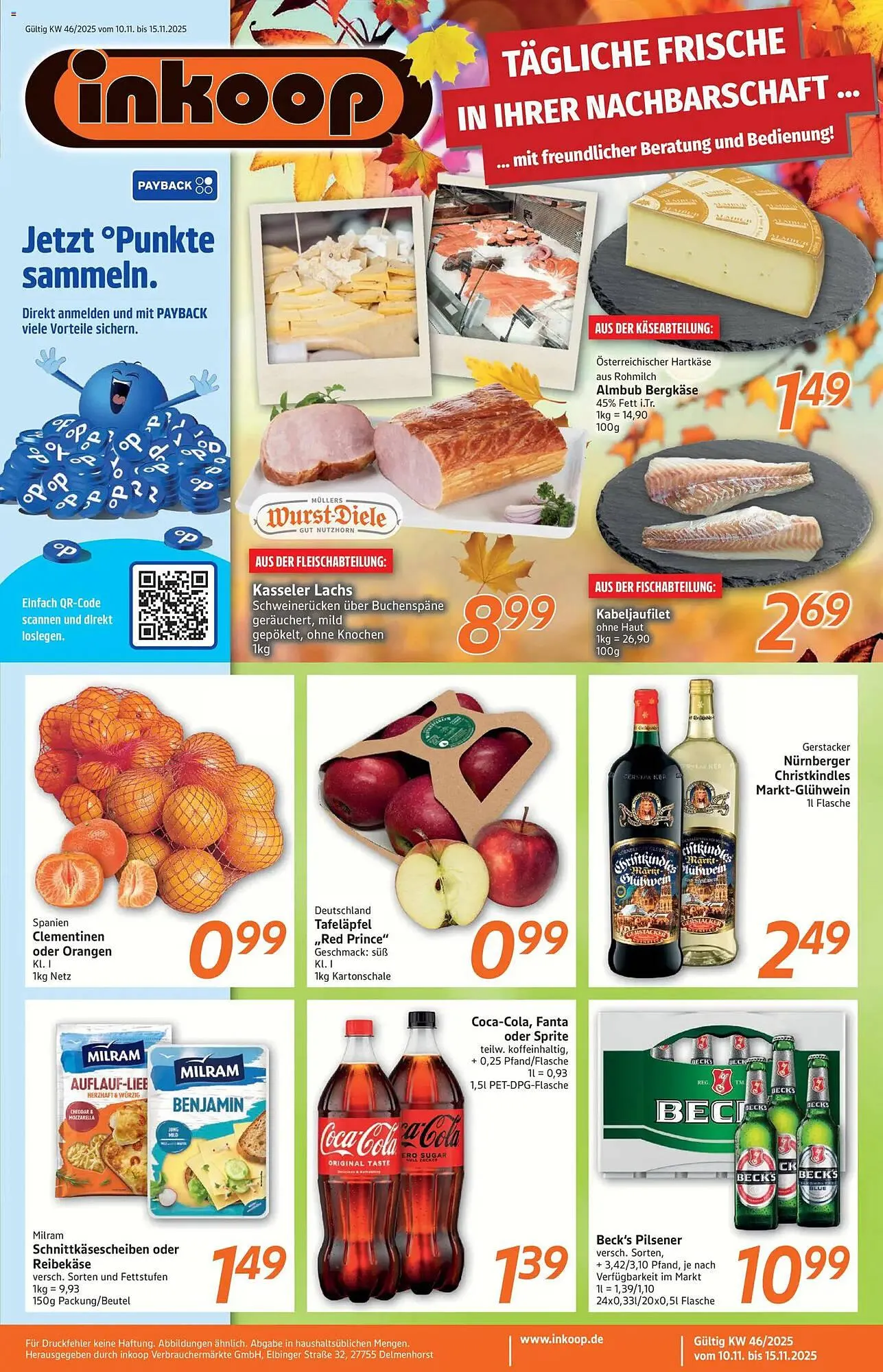 Inkoop Prospekt von 10. November bis 15. November 2025 - Prospekt seite 1
