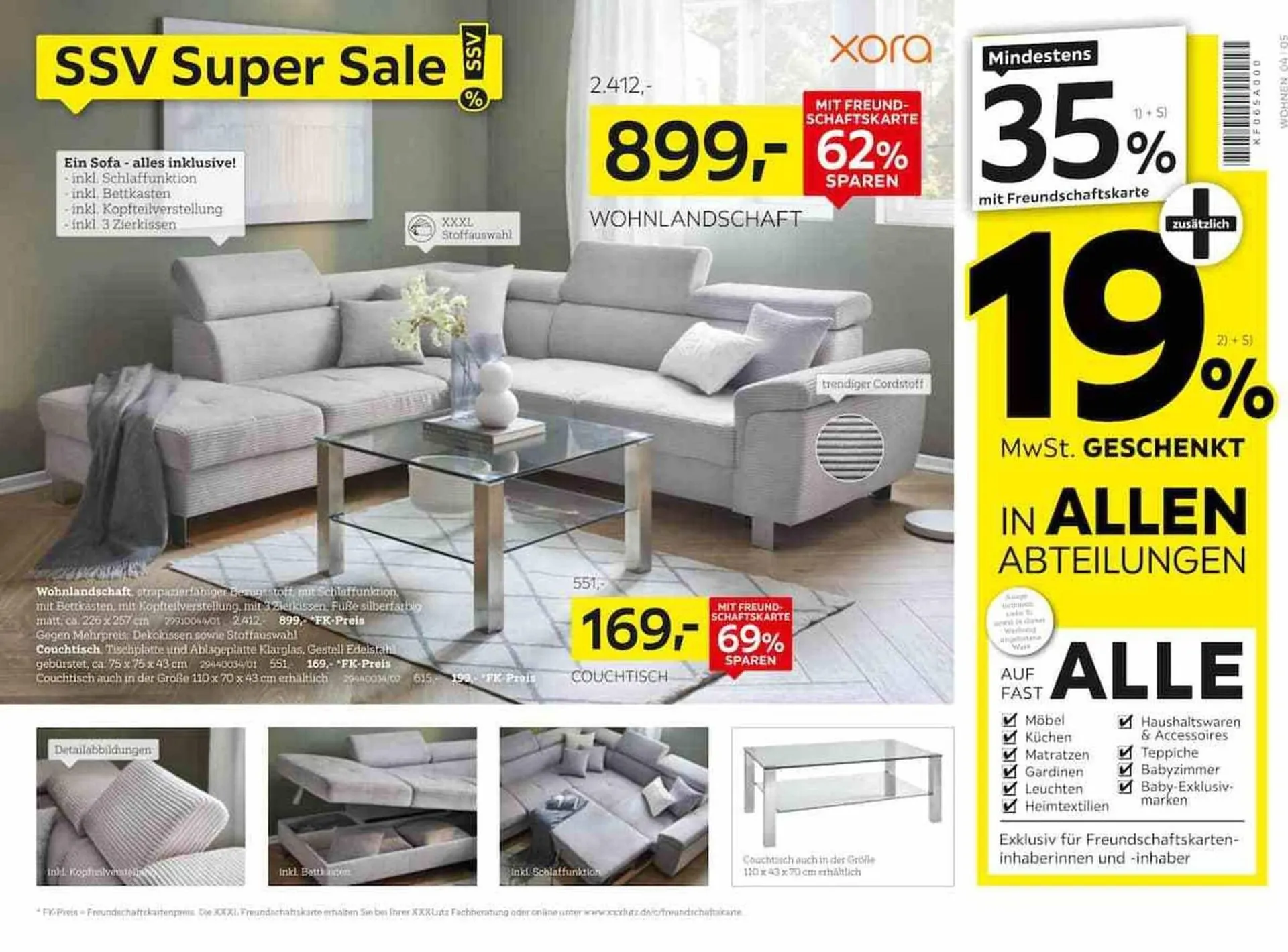 XXXLutz Prospekt von 30. Juni bis 13. Juli 2025 - Prospekt seite 4