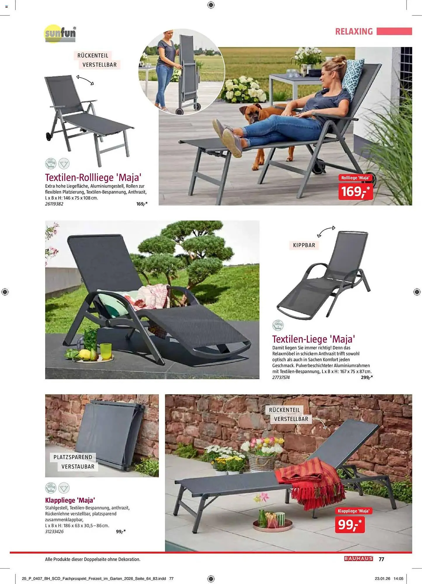 Bauhaus Prospekt von 2. März bis 30. Juni 2026 - Prospekt seite 77