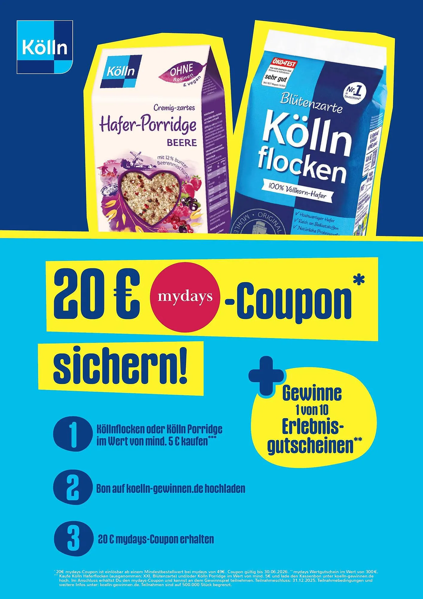 Porridge und Haferflocken - 1