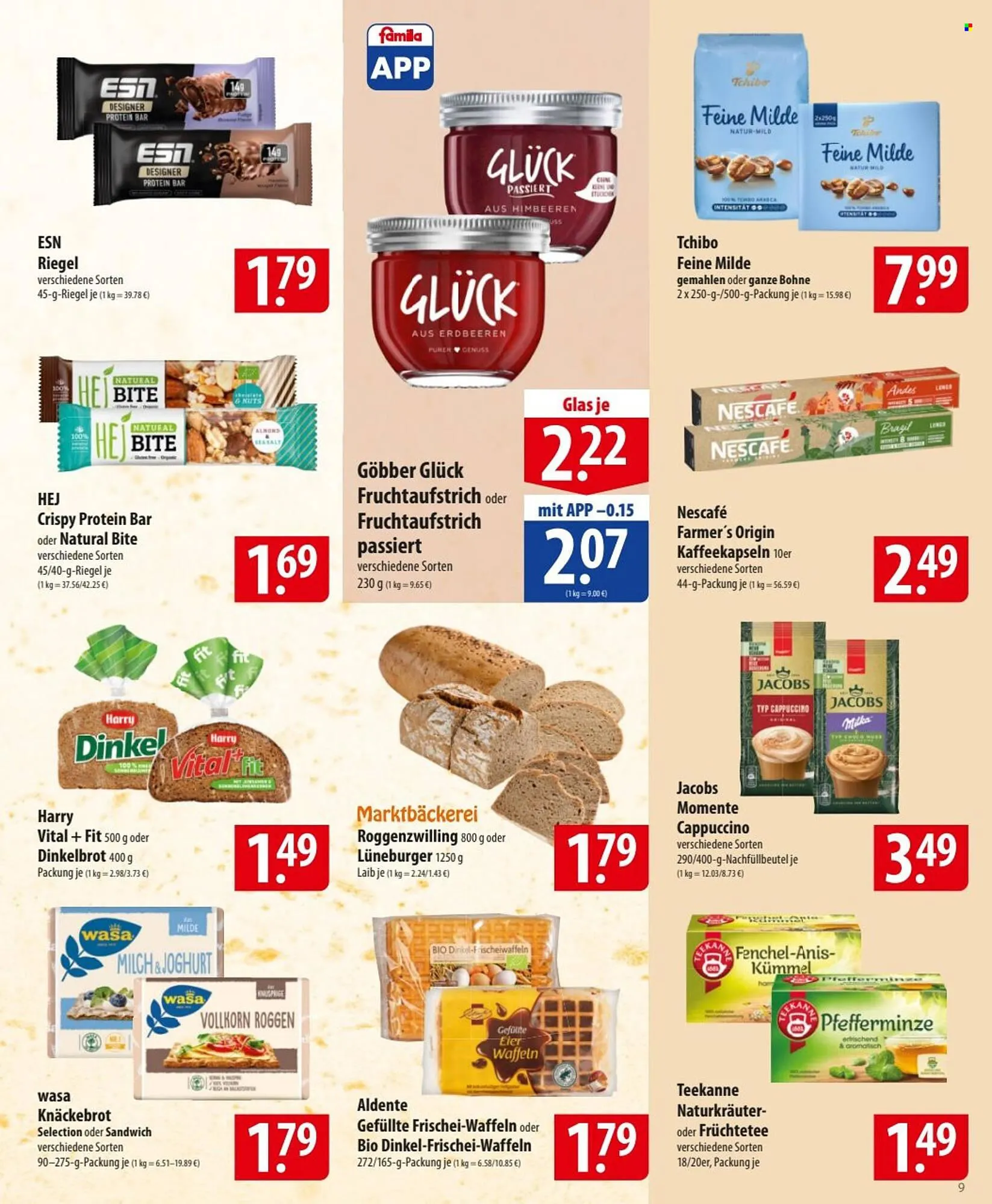 Famila Nord Ost Prospekt von 5. Mai bis 10. Mai 2025 - Prospekt seite 9