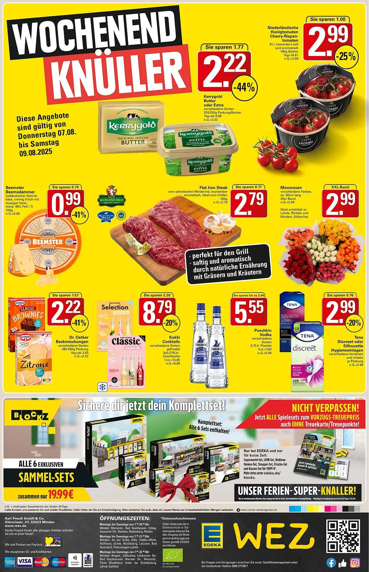 WEZ Prospekt von 4. August bis 9. August 2025 - Prospekt seite 16