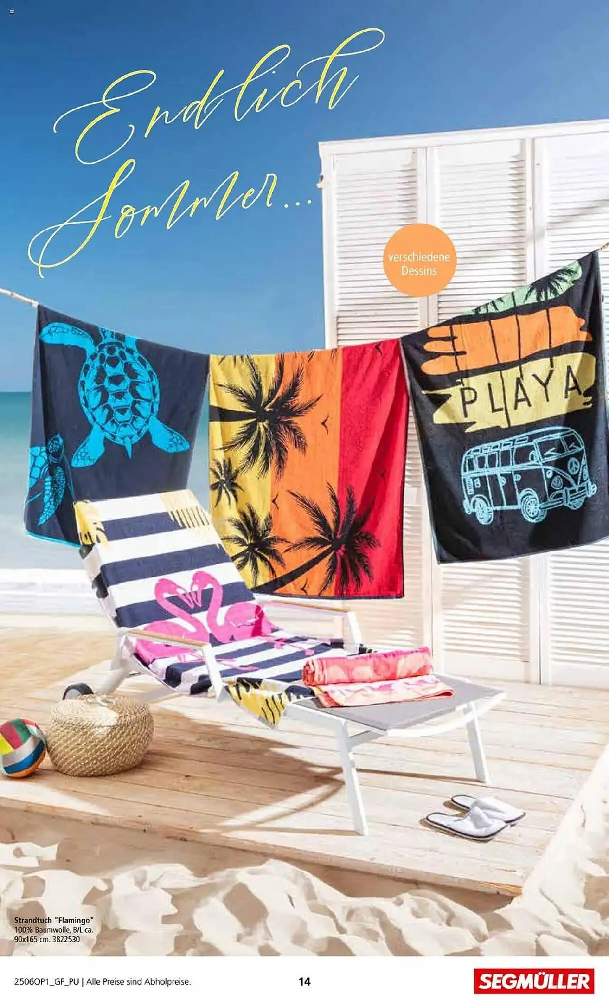 Segmüller Prospekt von 31. Mai bis 30. August 2025 - Prospekt seite 14