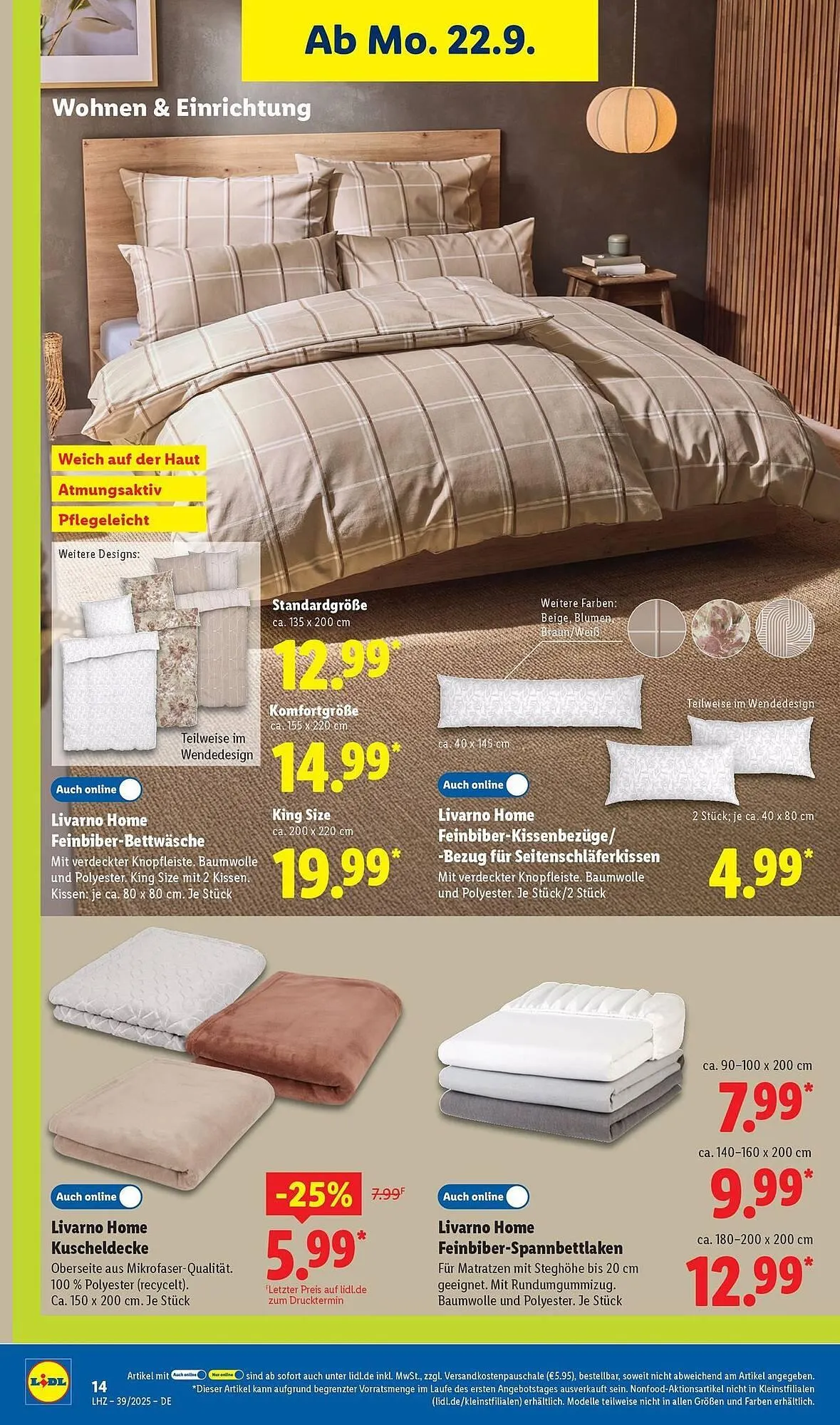 Lidl Prospekt von 22. September bis 27. September 2025 - Prospekt seite 10