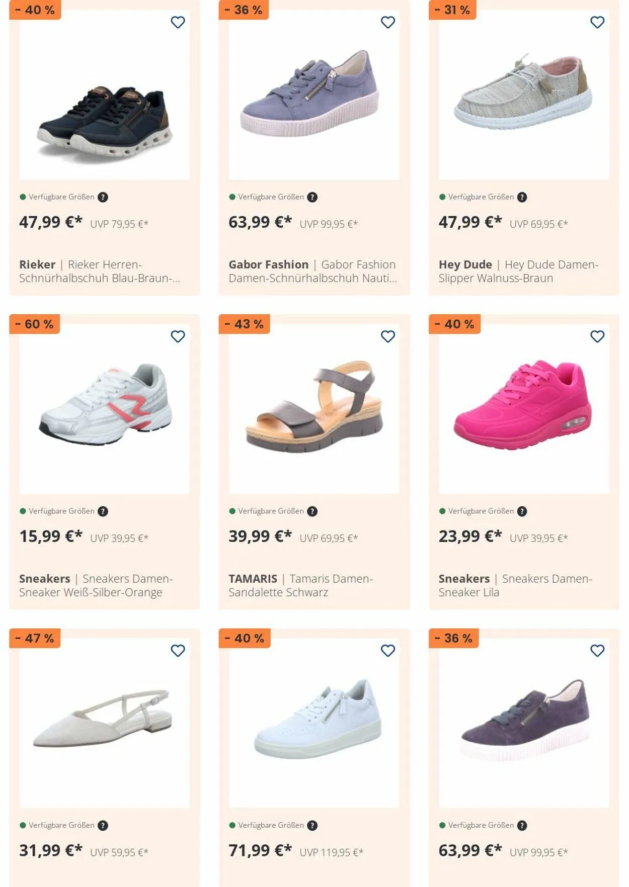 SCHUH OKAY Aktueller Prospekt von 4. August bis 13. August 2025 - Prospekt seite 38