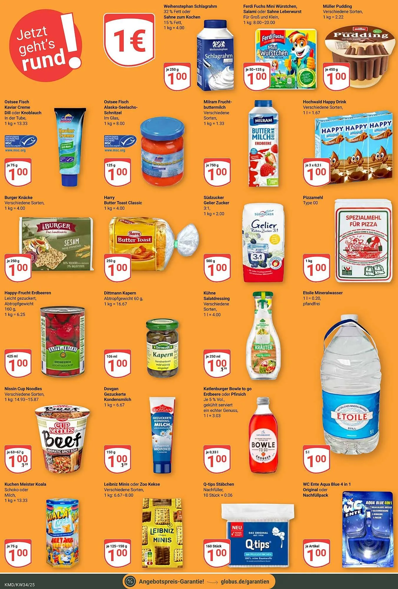 Globus Prospekt von 18. August bis 23. August 2025 - Prospekt seite 16