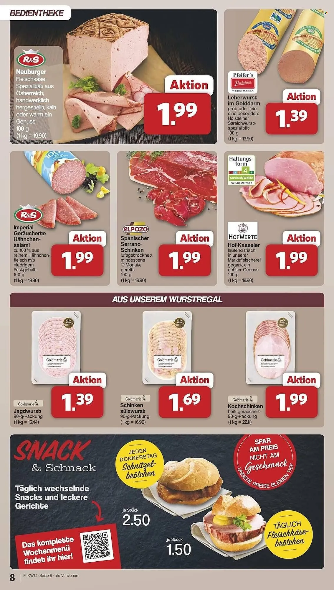 Famila Nord Ost Prospekt von 16. März bis 21. März 2026 - Prospekt seite 8