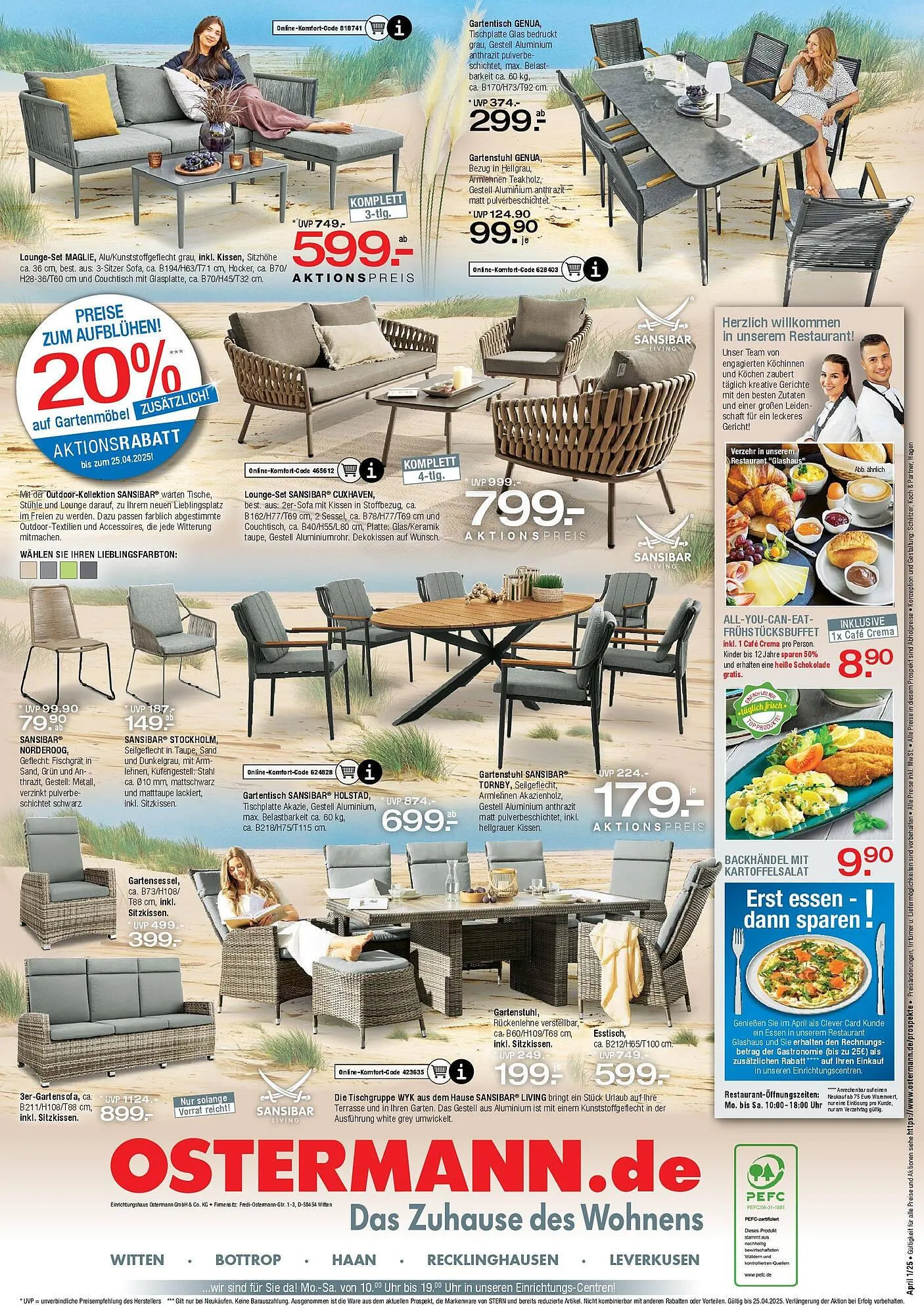 Ostermann Prospekt von 4. April bis 11. April 2025 - Prospekt seite 12