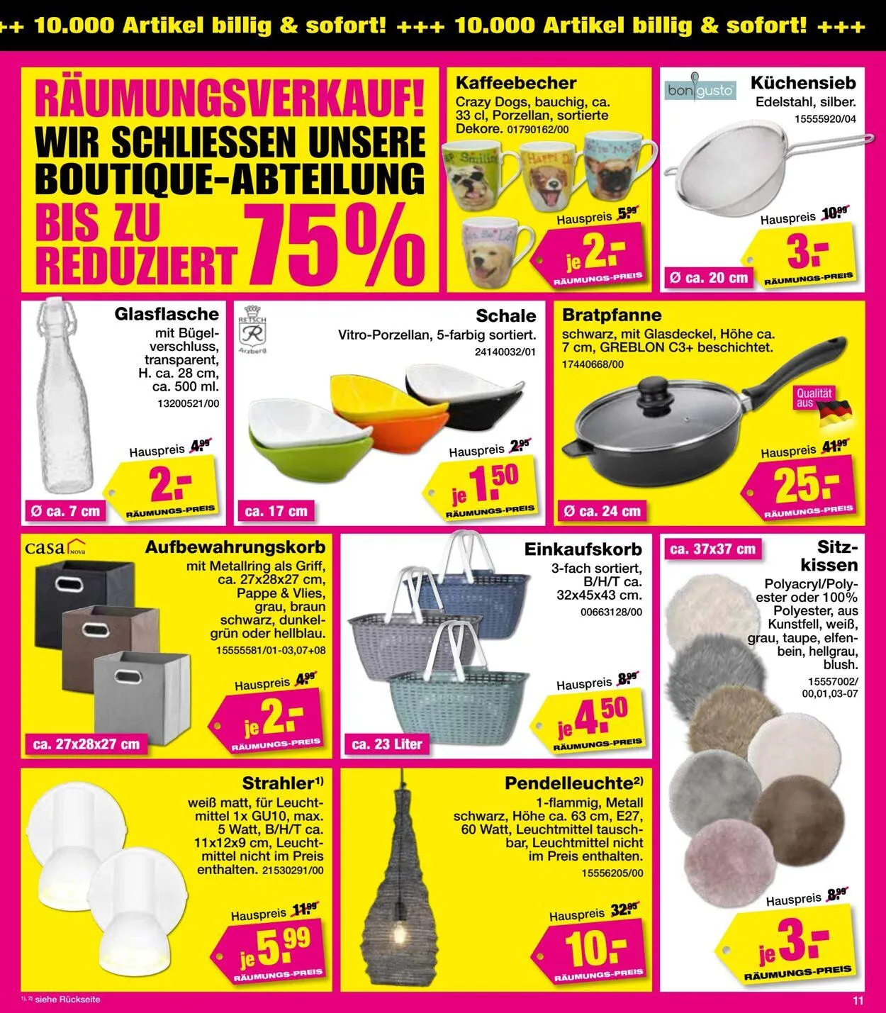 Sommerlad Aktueller Prospekt von 2. Juni bis 14. Juni 2025 - Prospekt seite 11