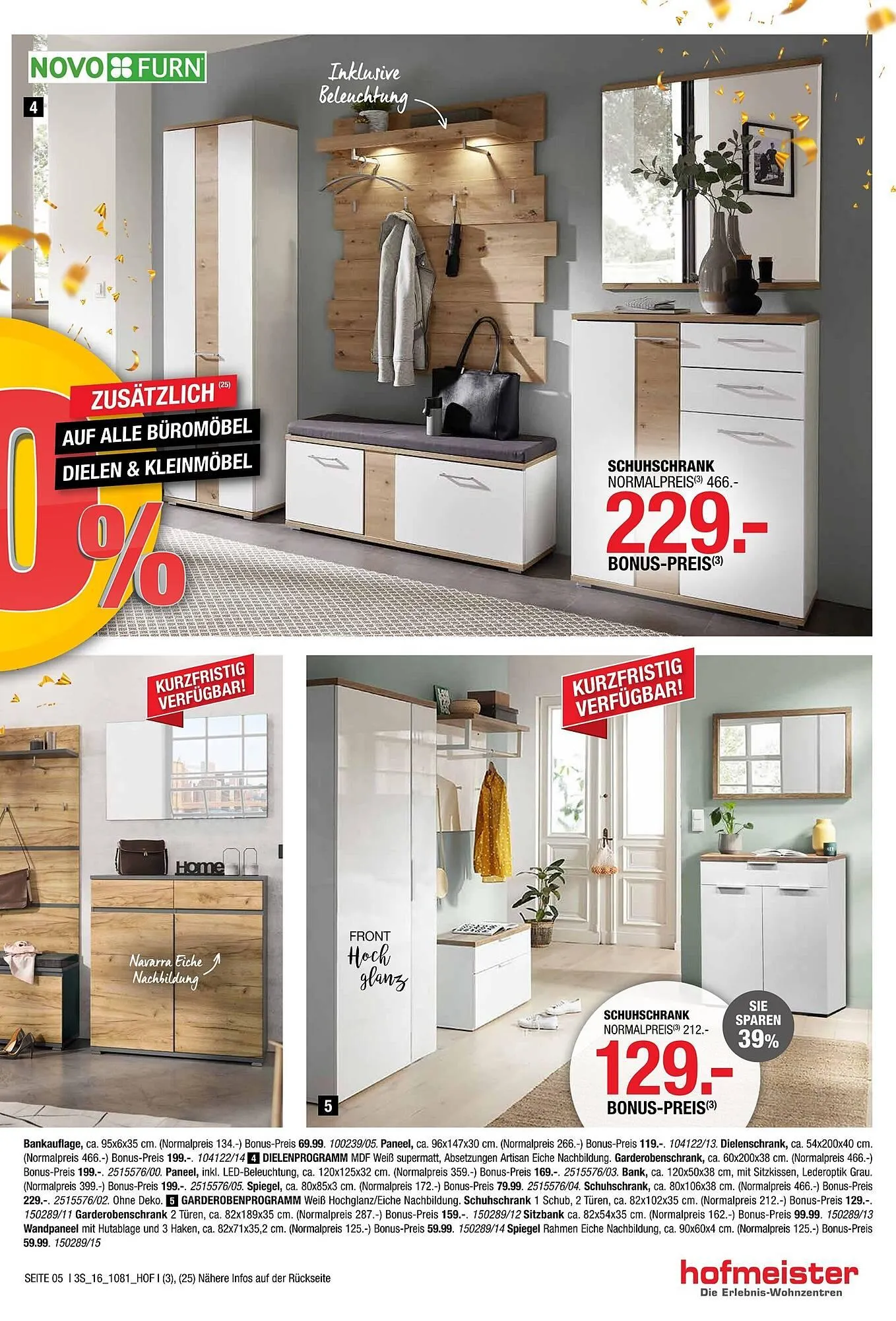 Hofmeister Prospekt von 17. Juni bis 12. August 2025 - Prospekt seite 5