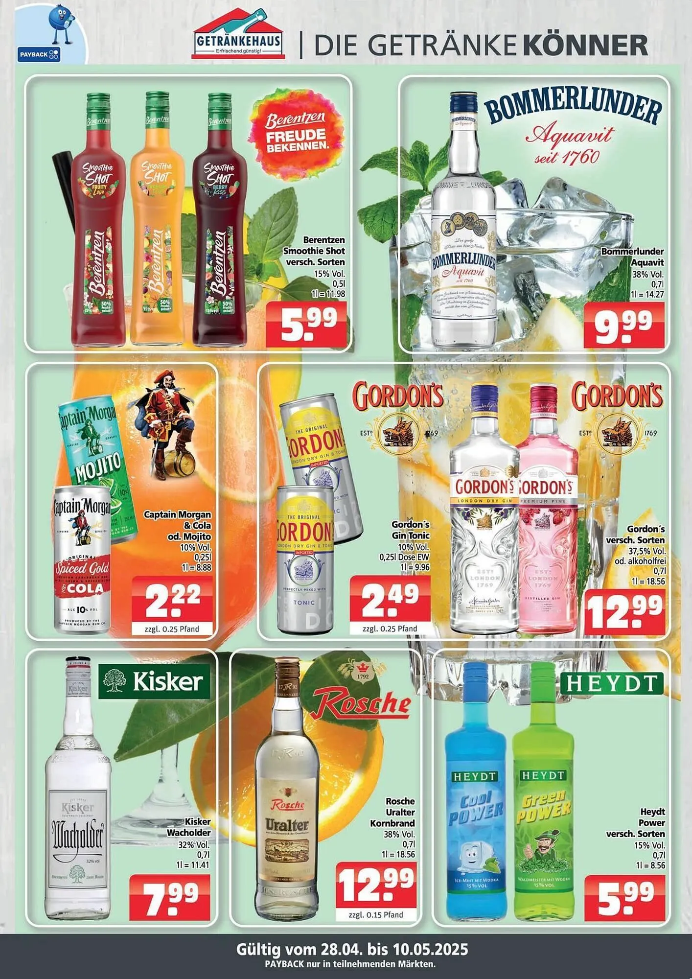 Getränkehaus Prospekt von 28. April bis 10. Mai 2025 - Prospekt seite 7