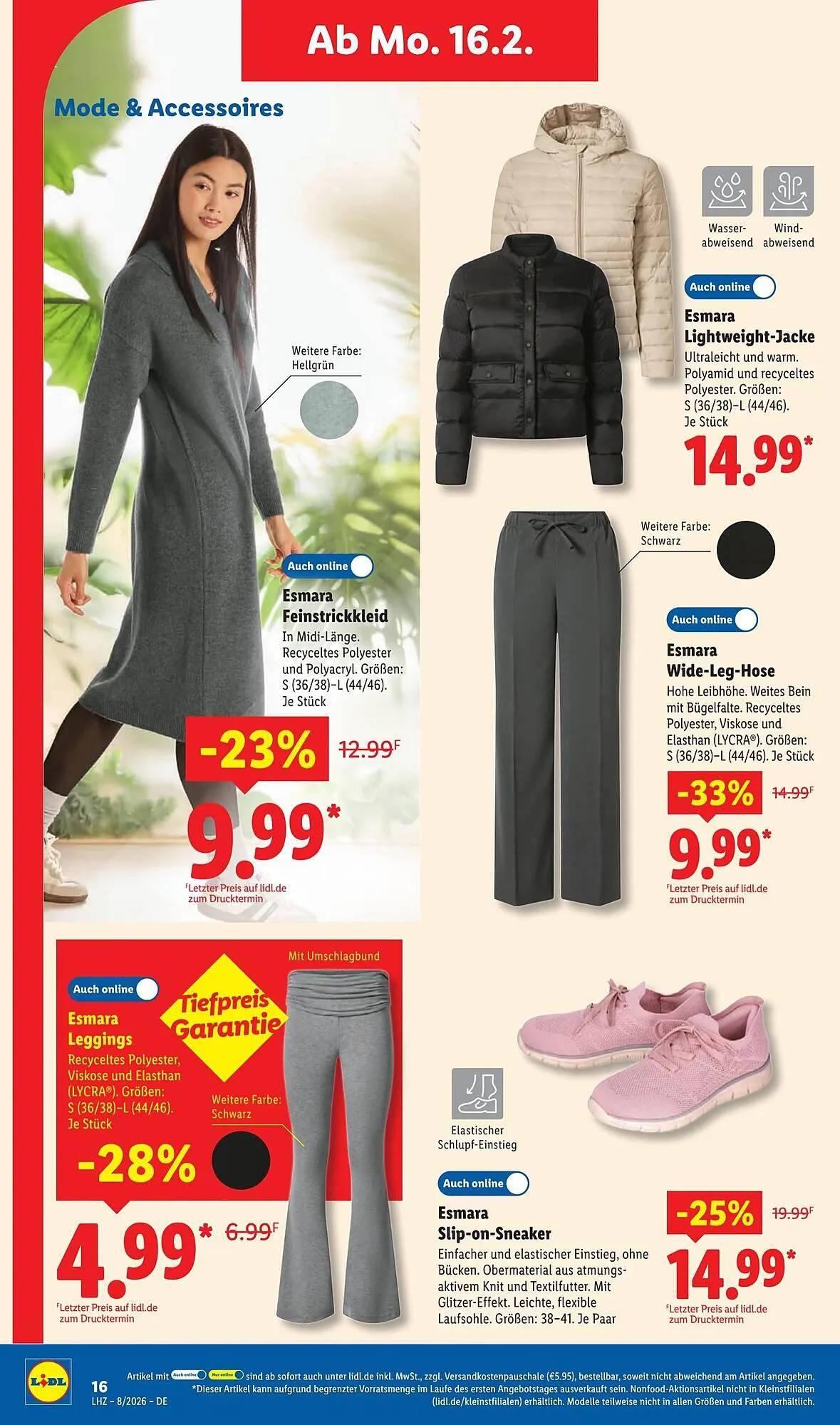 Lidl Prospekt von 16. Februar bis 22. Februar 2026 - Prospekt seite 36