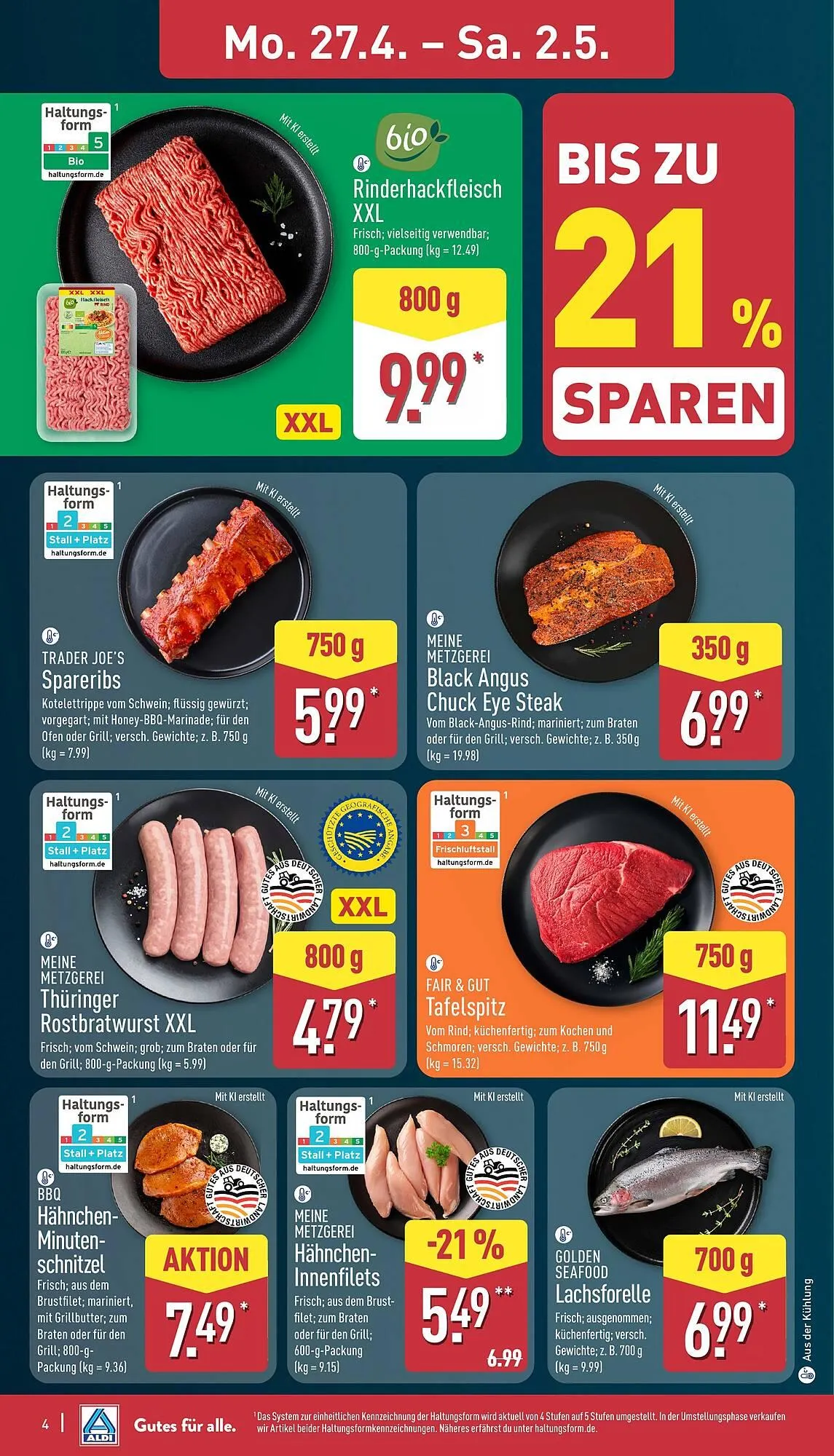Aldi Nord Prospekt von 27. April bis 2. Mai 2026 - Prospekt seite 4