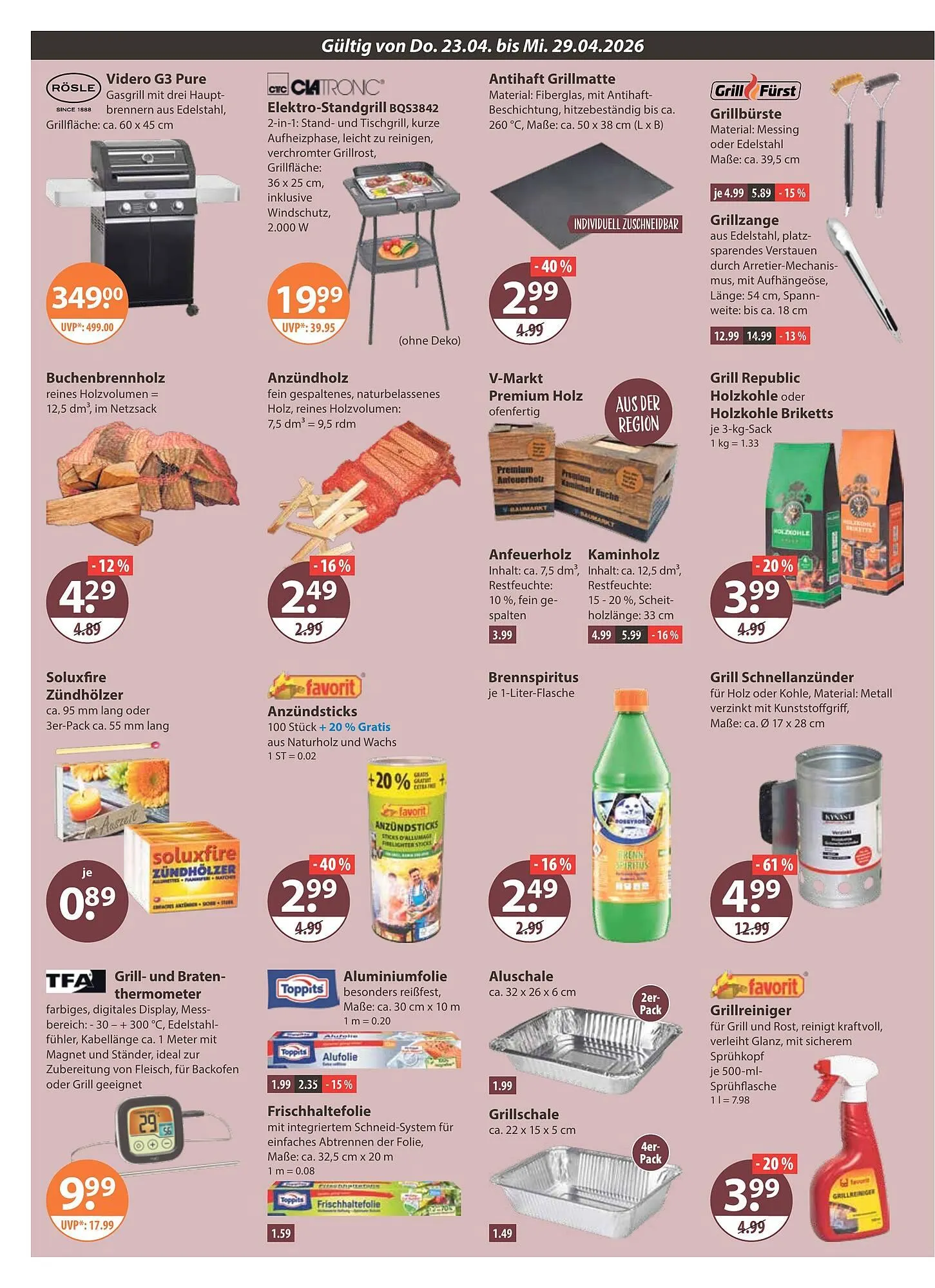 V Baumarkt Prospekt von 23. April bis 29. April 2026 - Prospekt seite 16