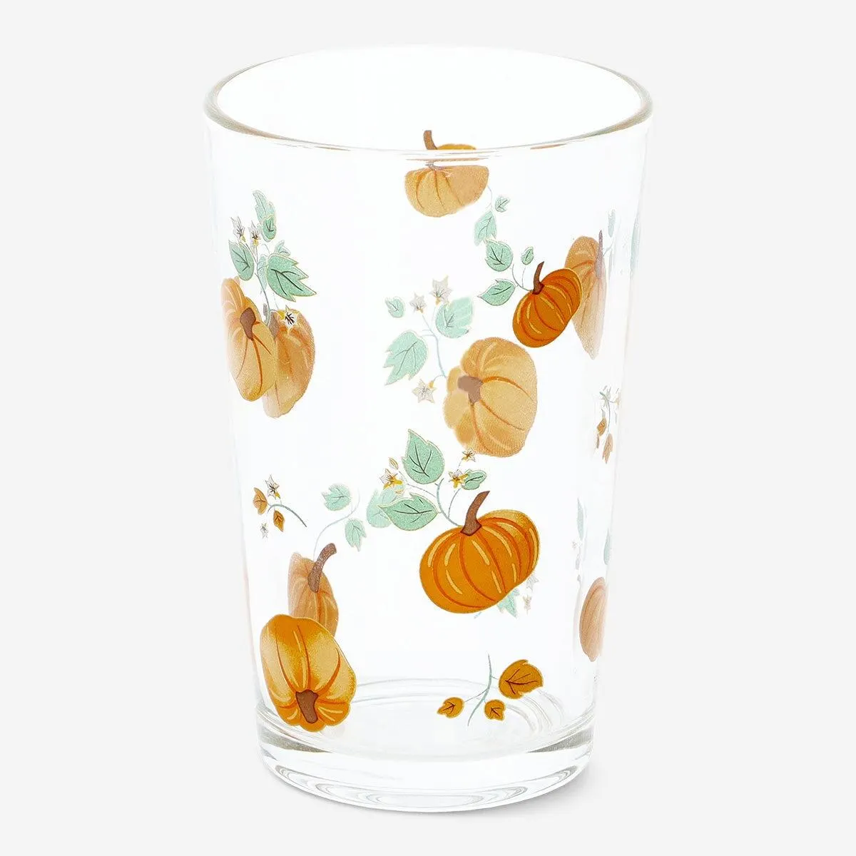 Drinking glass with pumpkin design - 220 ml