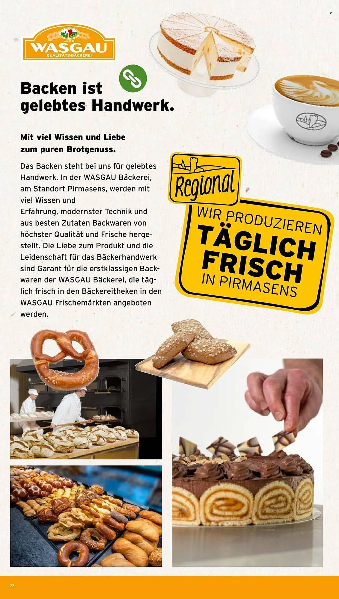 Wasgau Prospekt von 13. April bis 18. April 2026 - Prospekt seite 22