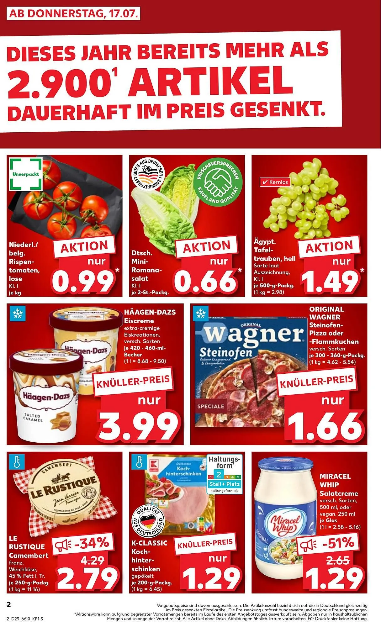 Kaufland Prospekt von 17. Juli bis 23. Juli 2025 - Prospekt seite 2