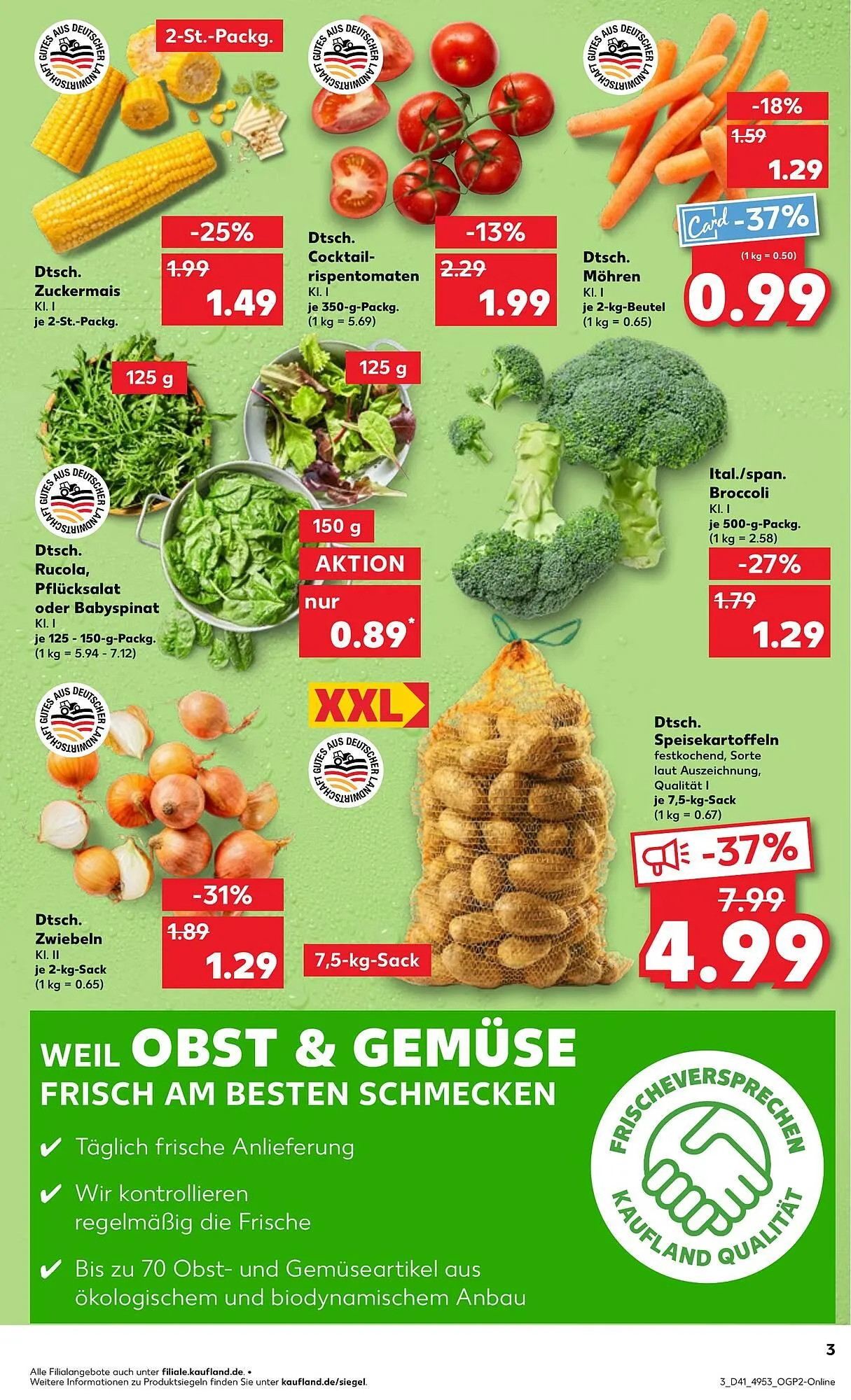 Kaufland Prospekt von 9. Oktober bis 15. Oktober 2025 - Prospekt seite 3