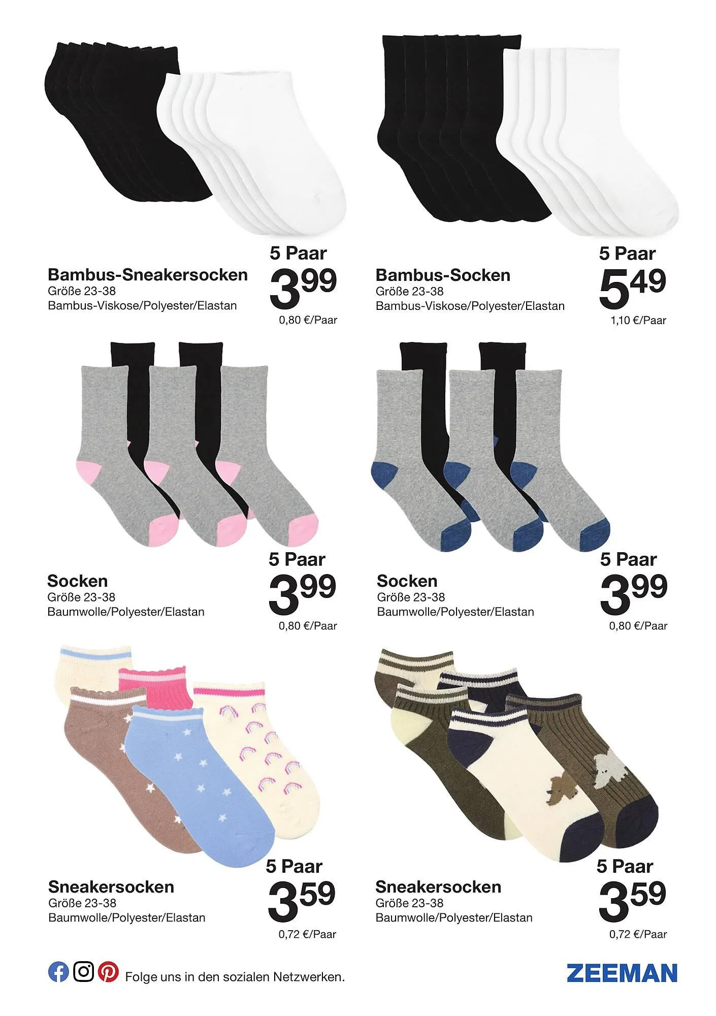 Zeeman Prospekt von 22. März bis 28. März 2025 - Prospekt seite 7