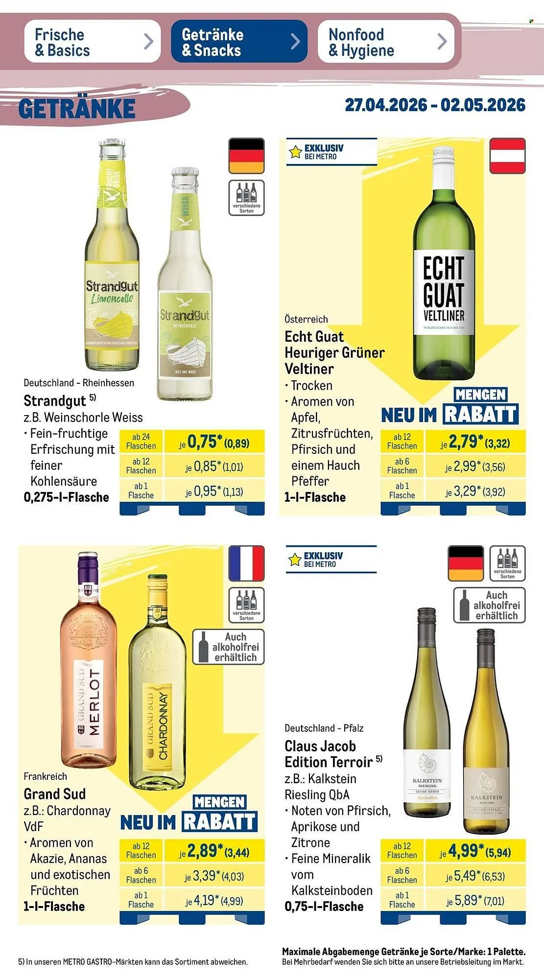 METRO Prospekt von 27. April bis 2. Mai 2026 - Prospekt seite 26
