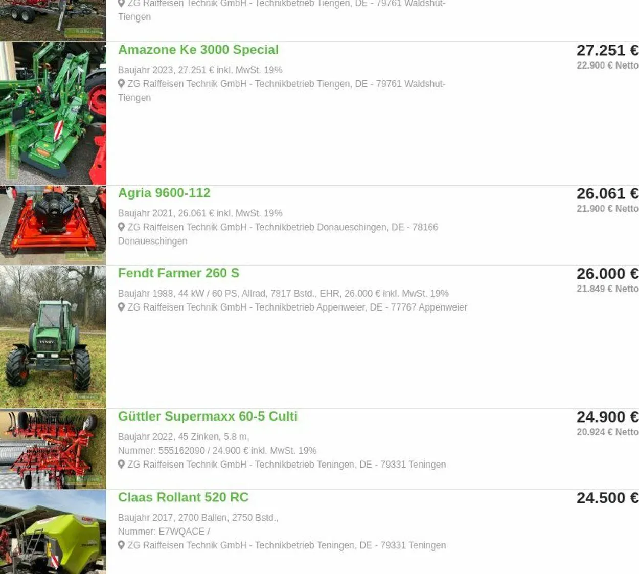 ZG Raiffeisen Aktueller Prospekt von 10. März bis 19. März 2025 - Prospekt seite 15