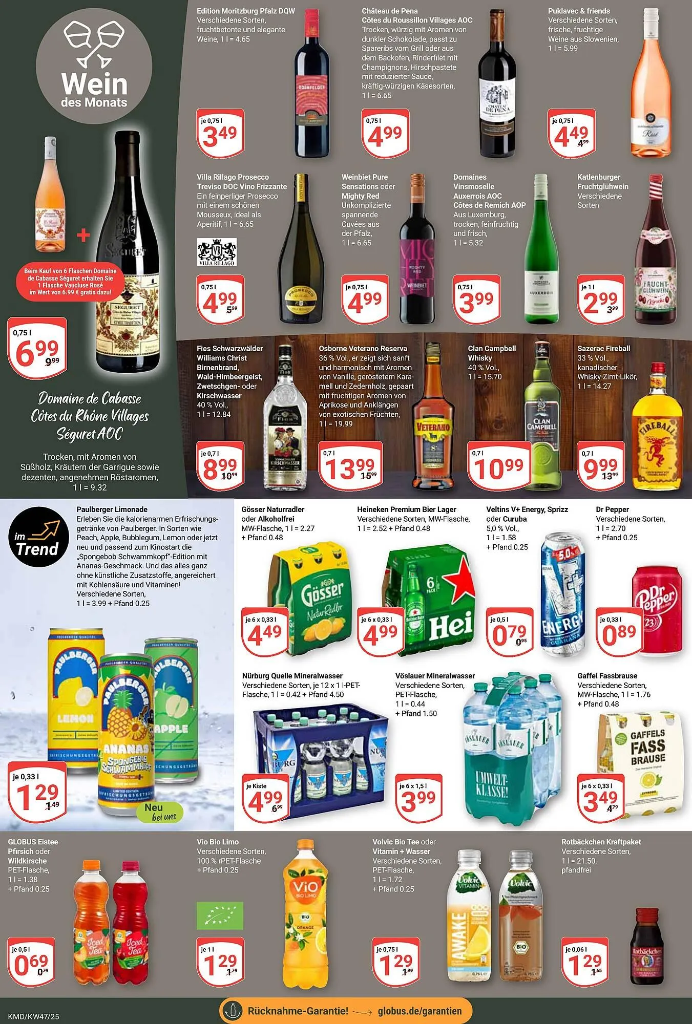 Globus Prospekt von 17. November bis 22. November 2025 - Prospekt seite 18