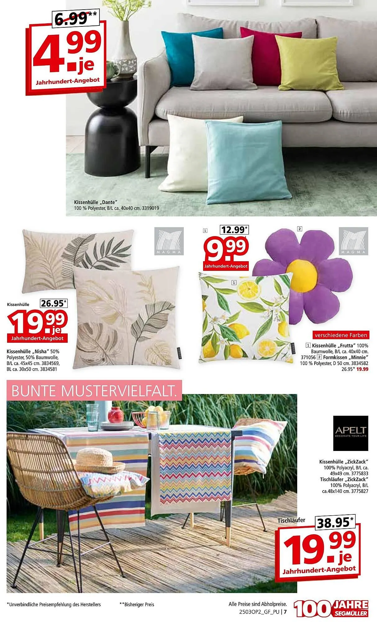 Segmüller Prospekt von 3. März bis 30. Mai 2025 - Prospekt seite 7