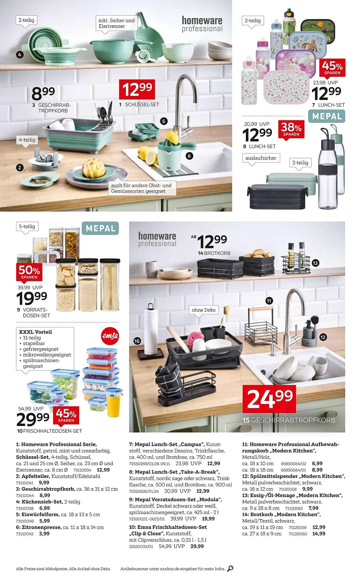 XXXLutz Prospekt von 14. Juli bis 20. Juli 2025 - Prospekt seite 6