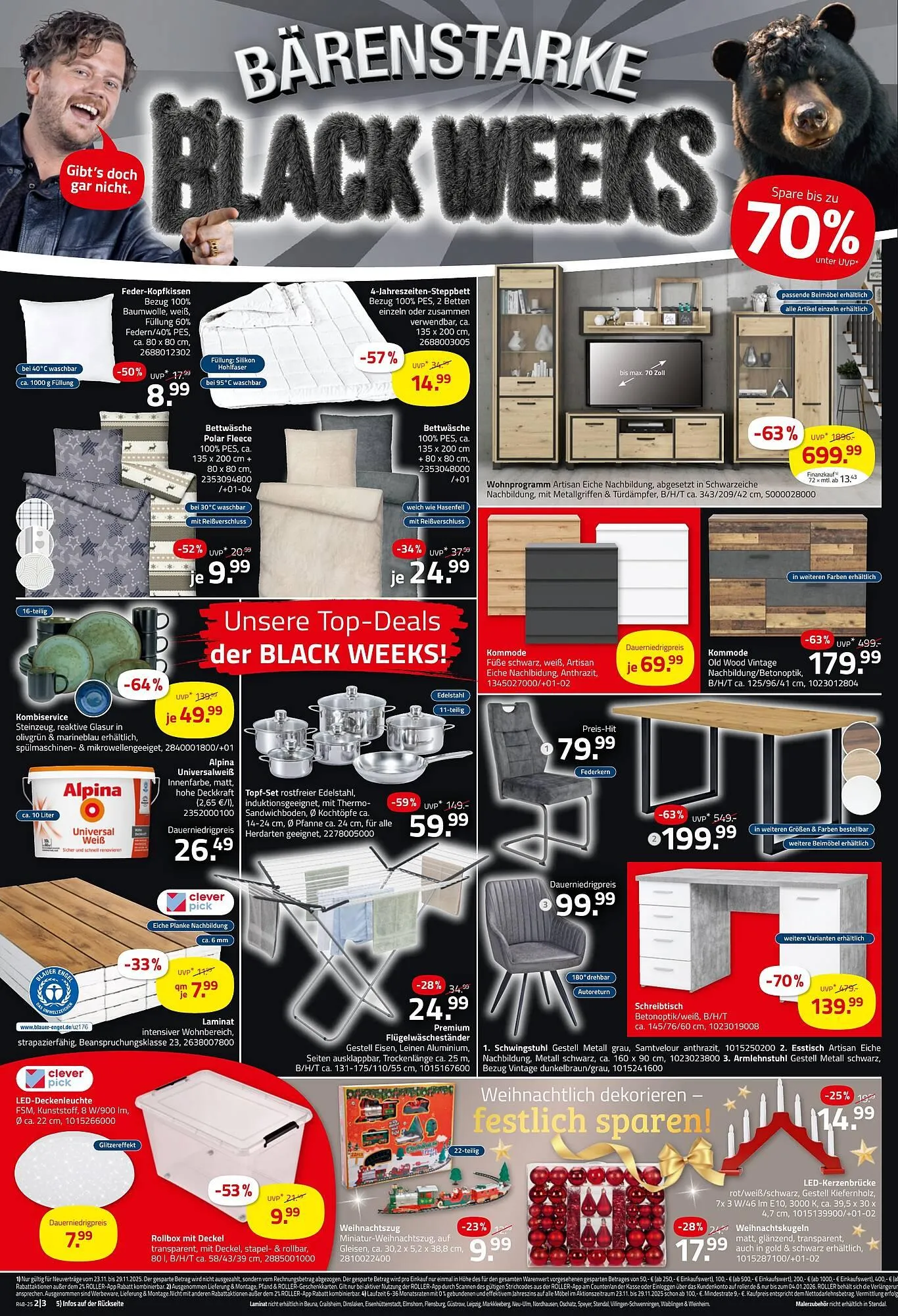 ROLLER Prospekt von 23. November bis 29. November 2025 - Prospekt seite 2